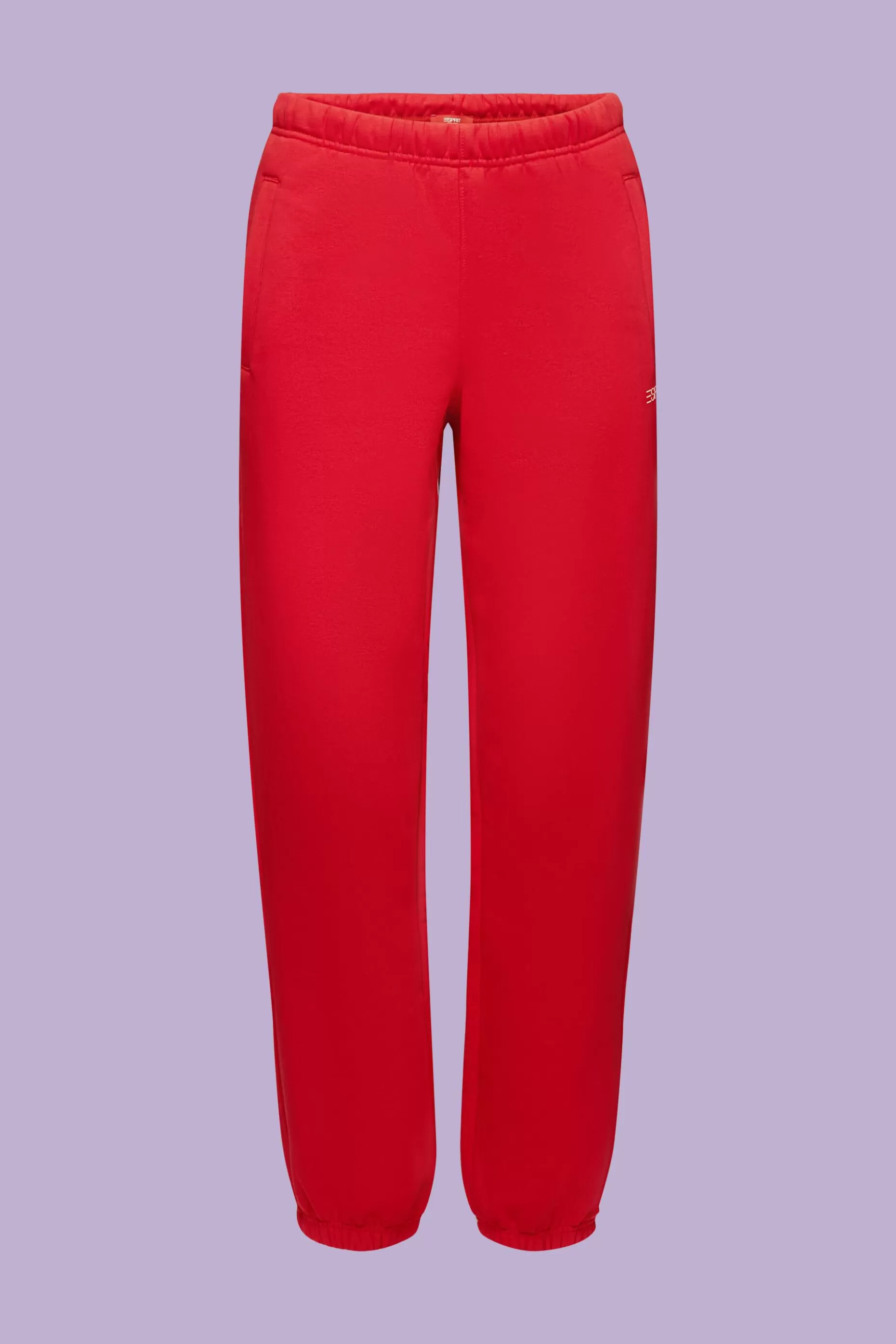 ESPRIT Unisex Cotton Fleece Logo Sweatpants at our Online Shop *Women Pants + Joggers