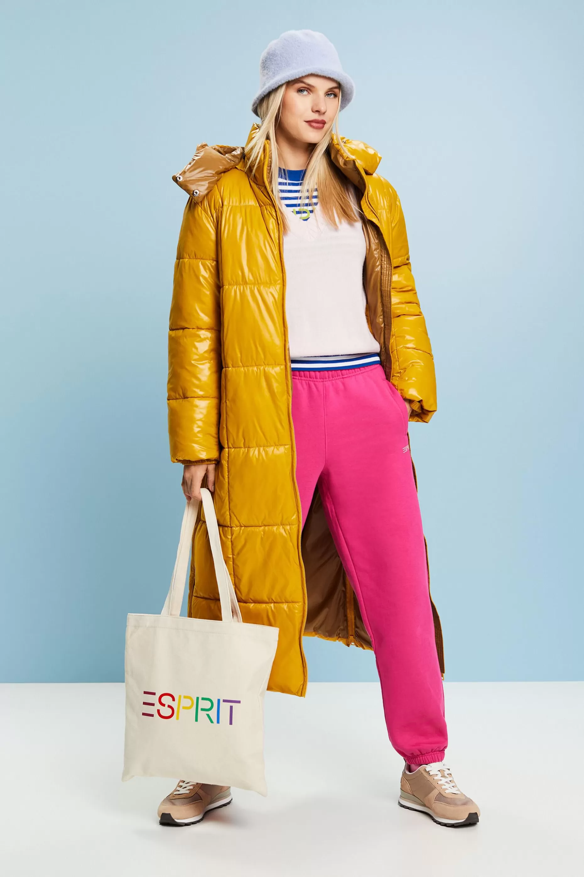 ESPRIT Unisex Cotton Fleece Logo Sweatpants at our Online Shop *Women Mini Me