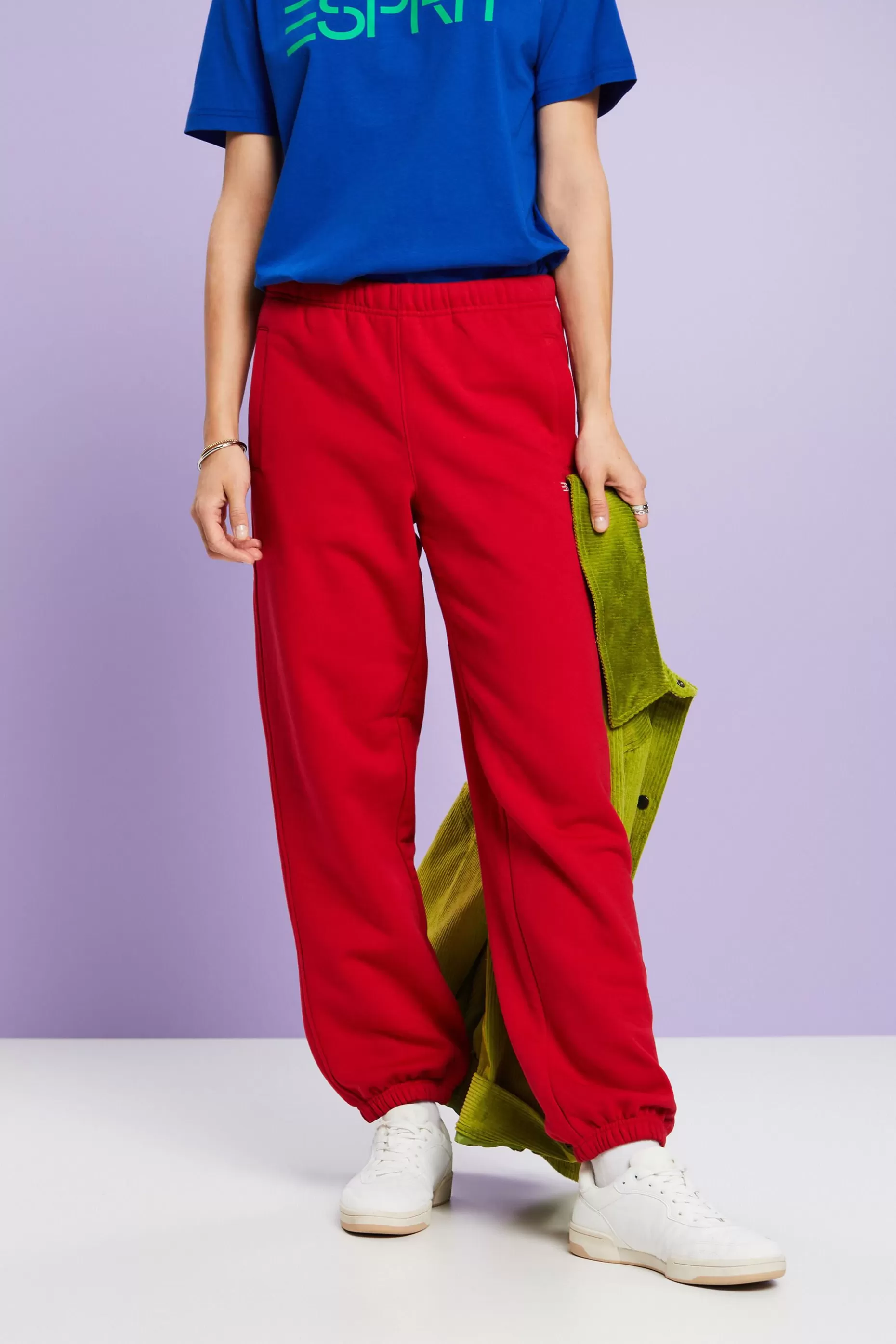 ESPRIT Unisex Cotton Fleece Logo Sweatpants at our Online Shop *Women Mini Me