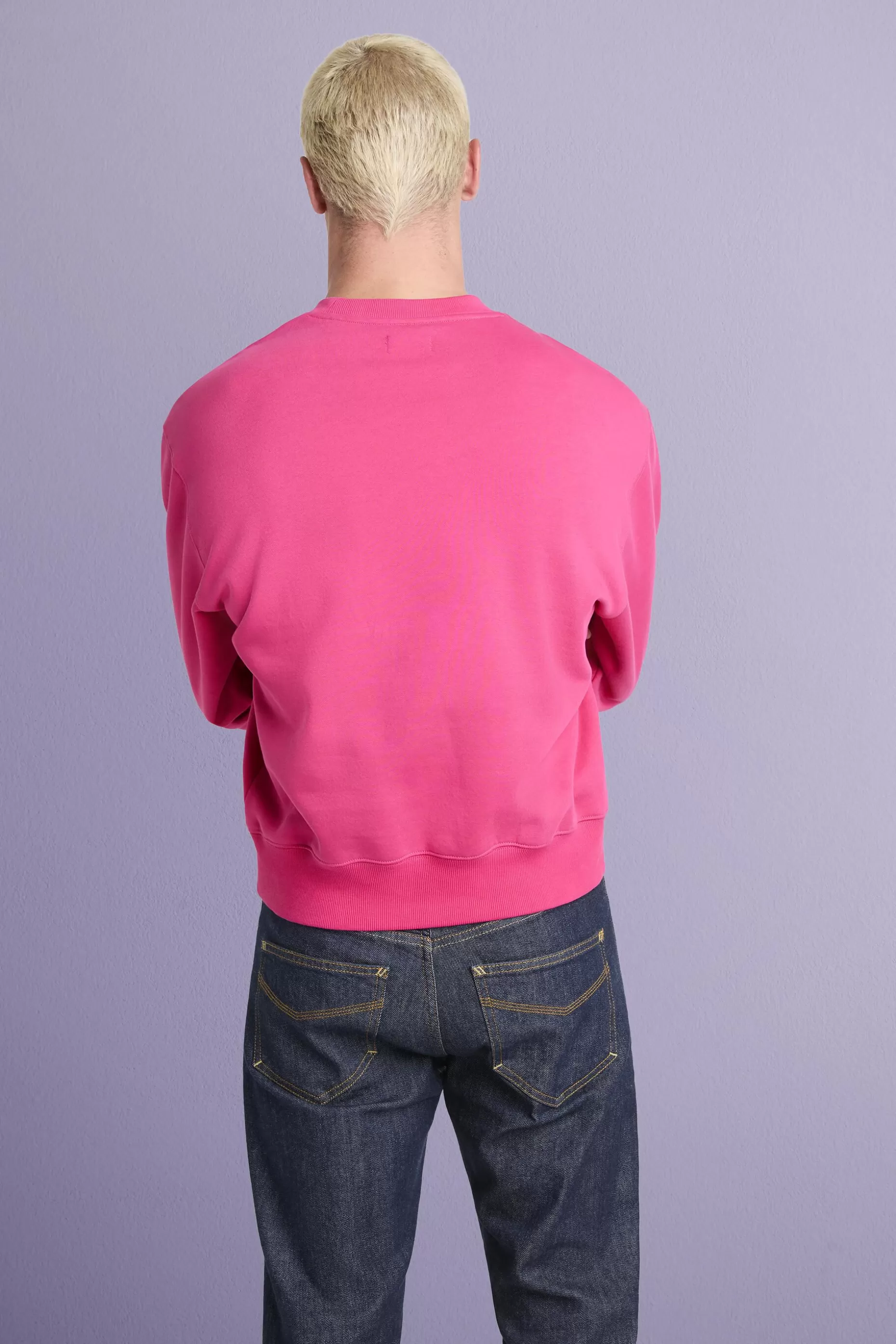 ESPRIT Unisex Cotton Fleece Logo Sweatshirt at our Online Shop *Men Sweatshirts + Hoodies