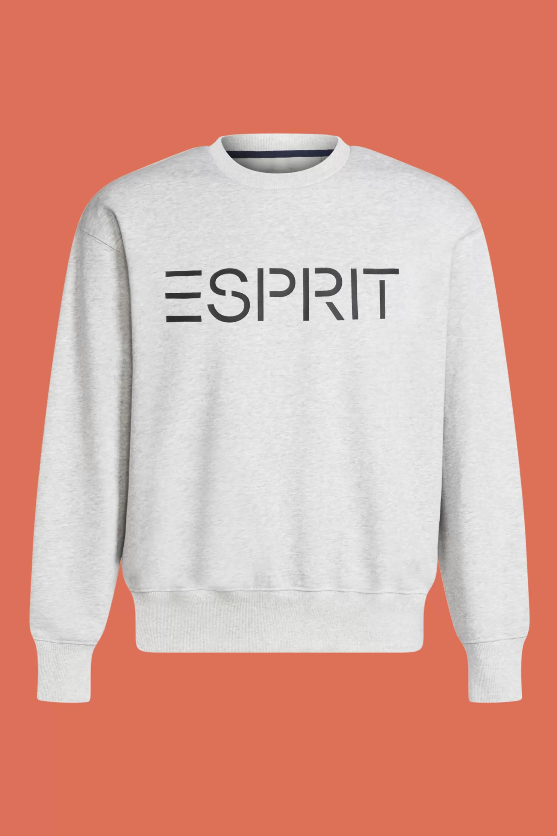 ESPRIT Unisex Cotton Fleece Logo Sweatshirt at our Online Shop *Men Sweatshirts + Hoodies