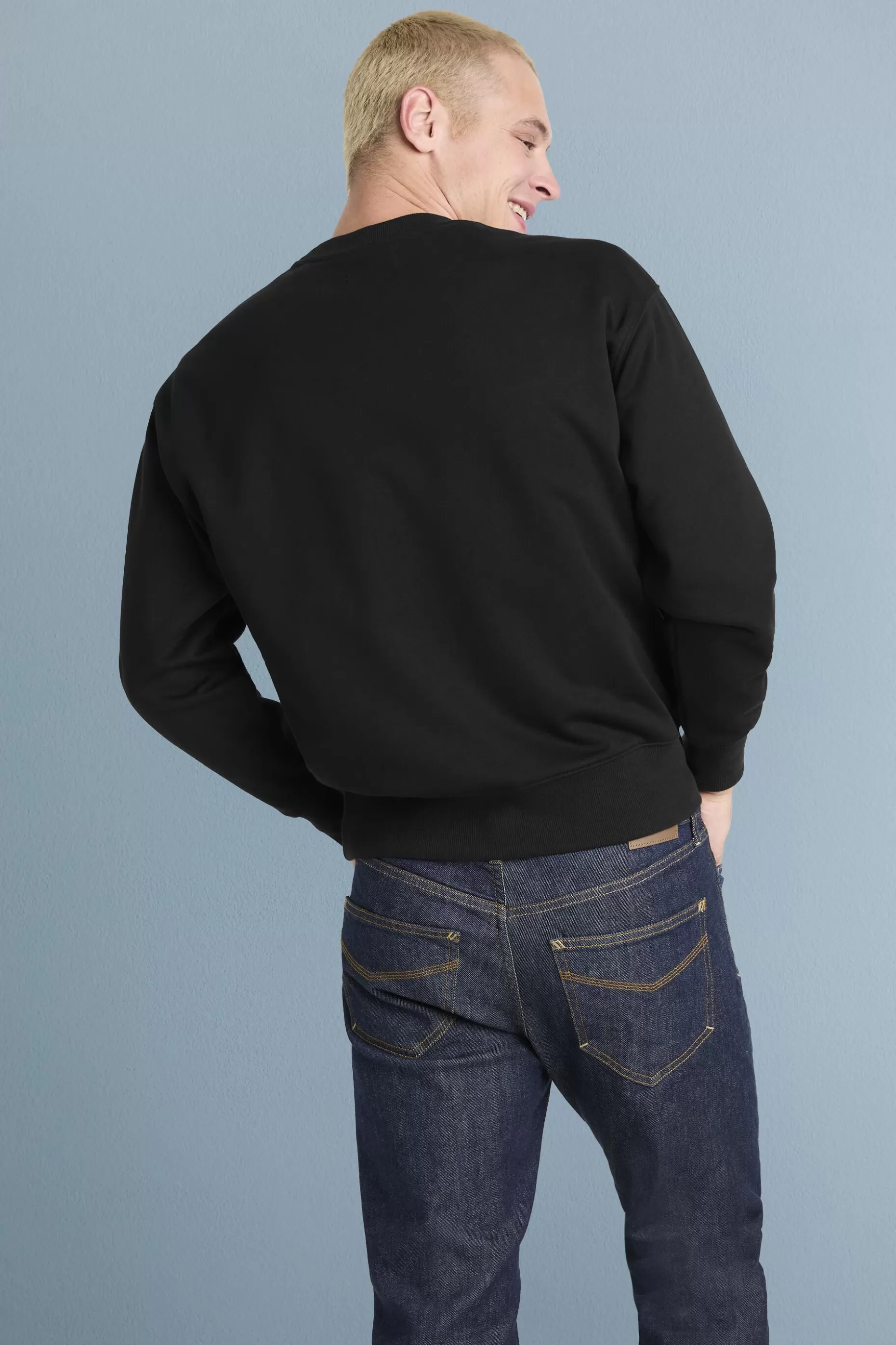 ESPRIT Unisex Cotton Fleece Logo Sweatshirt at our Online Shop *Men Sweatshirts + Hoodies