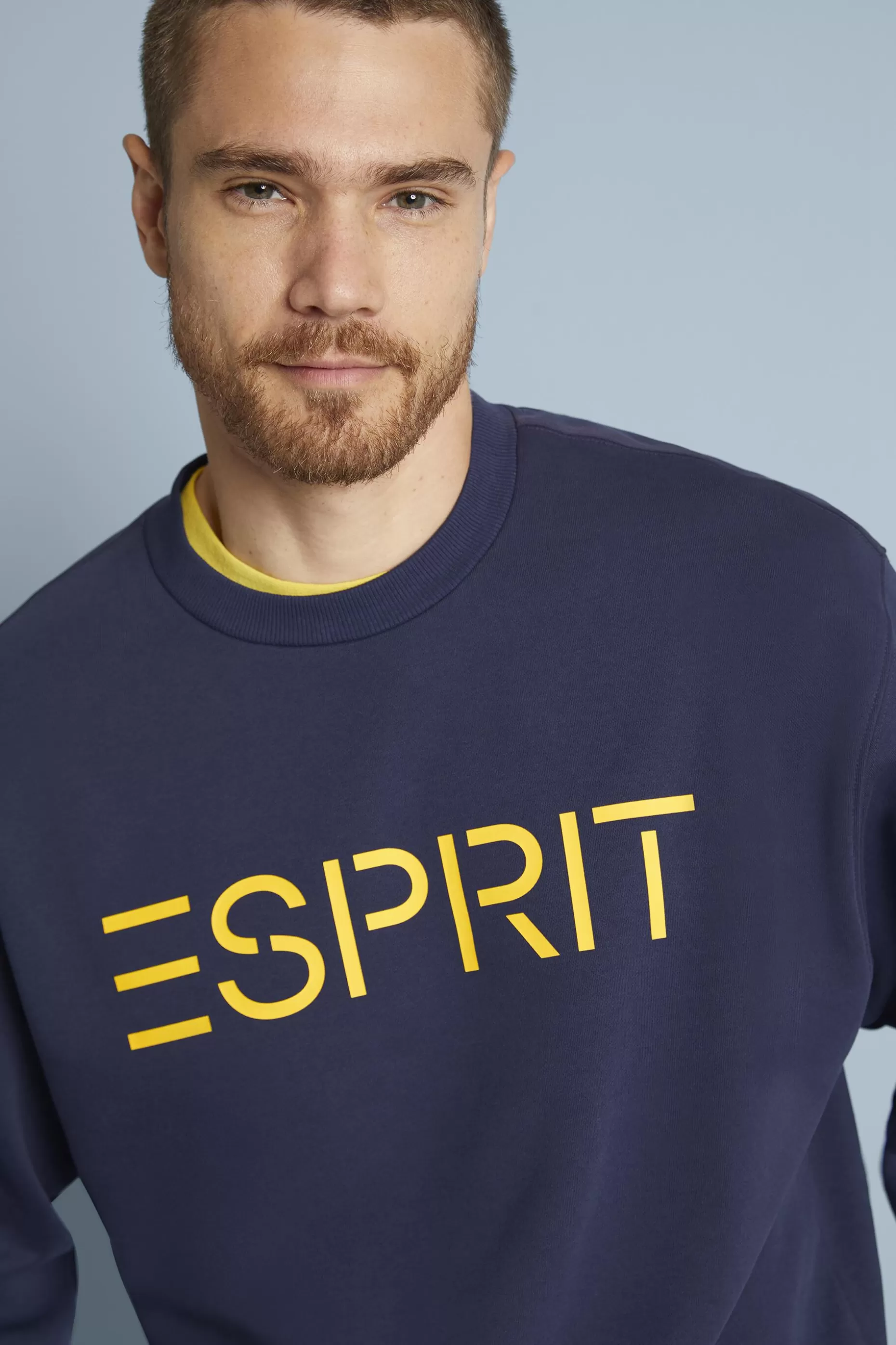 ESPRIT Unisex Cotton Fleece Logo Sweatshirt at our Online Shop *Women Sweatshirts + Hoodies