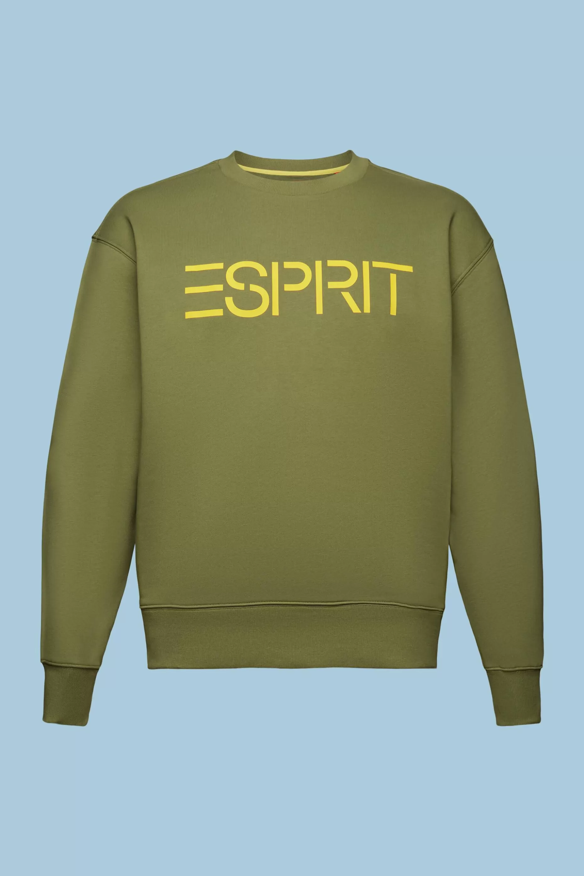 ESPRIT Unisex Cotton Fleece Logo Sweatshirt at our Online Shop *Women Sweatshirts + Hoodies