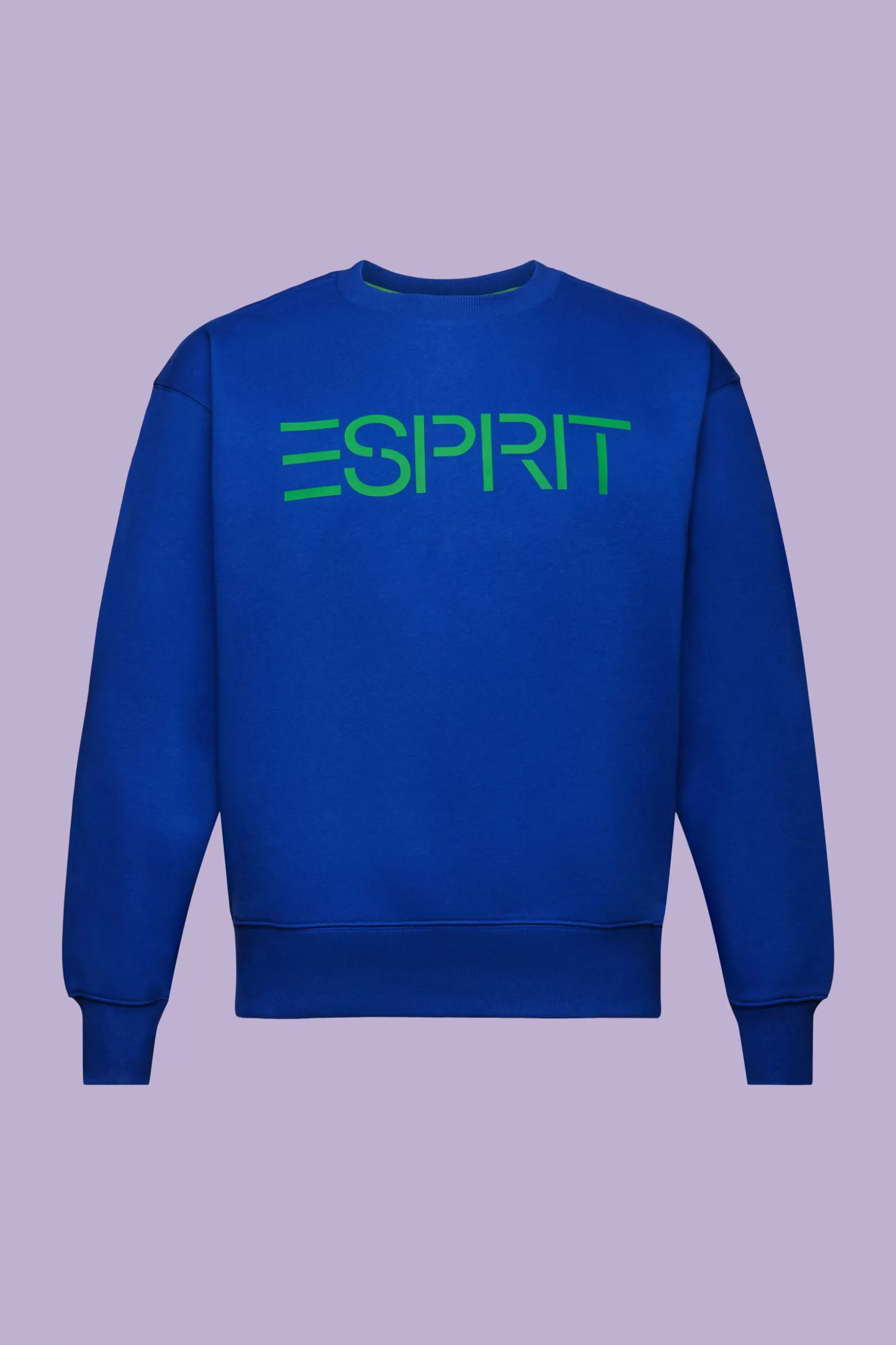 ESPRIT Unisex Cotton Fleece Logo Sweatshirt at our Online Shop *Women Sweatshirts + Hoodies