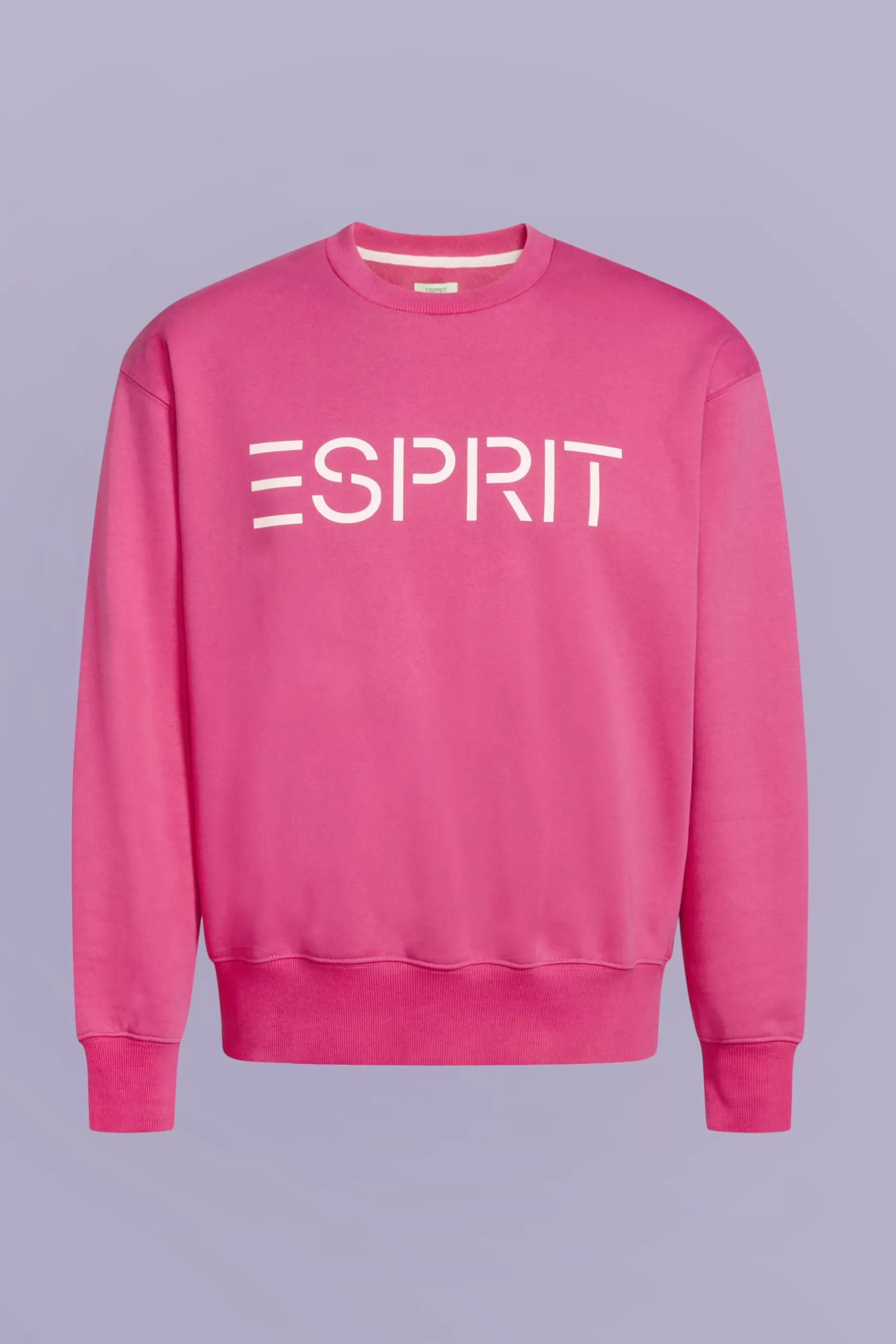 ESPRIT Unisex Cotton Fleece Logo Sweatshirt at our Online Shop *Women Sweatshirts + Hoodies