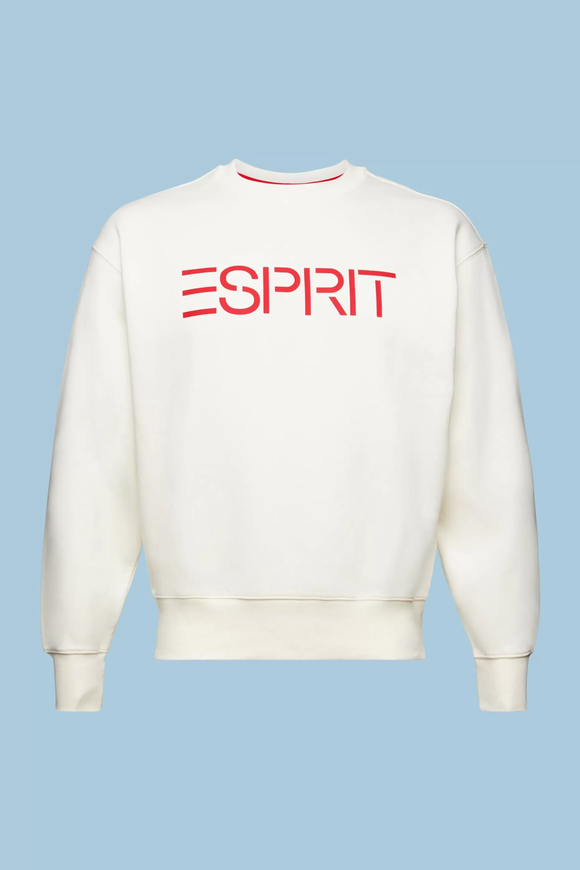 ESPRIT Unisex Cotton Fleece Logo Sweatshirt at our Online Shop *Women Sweatshirts + Hoodies