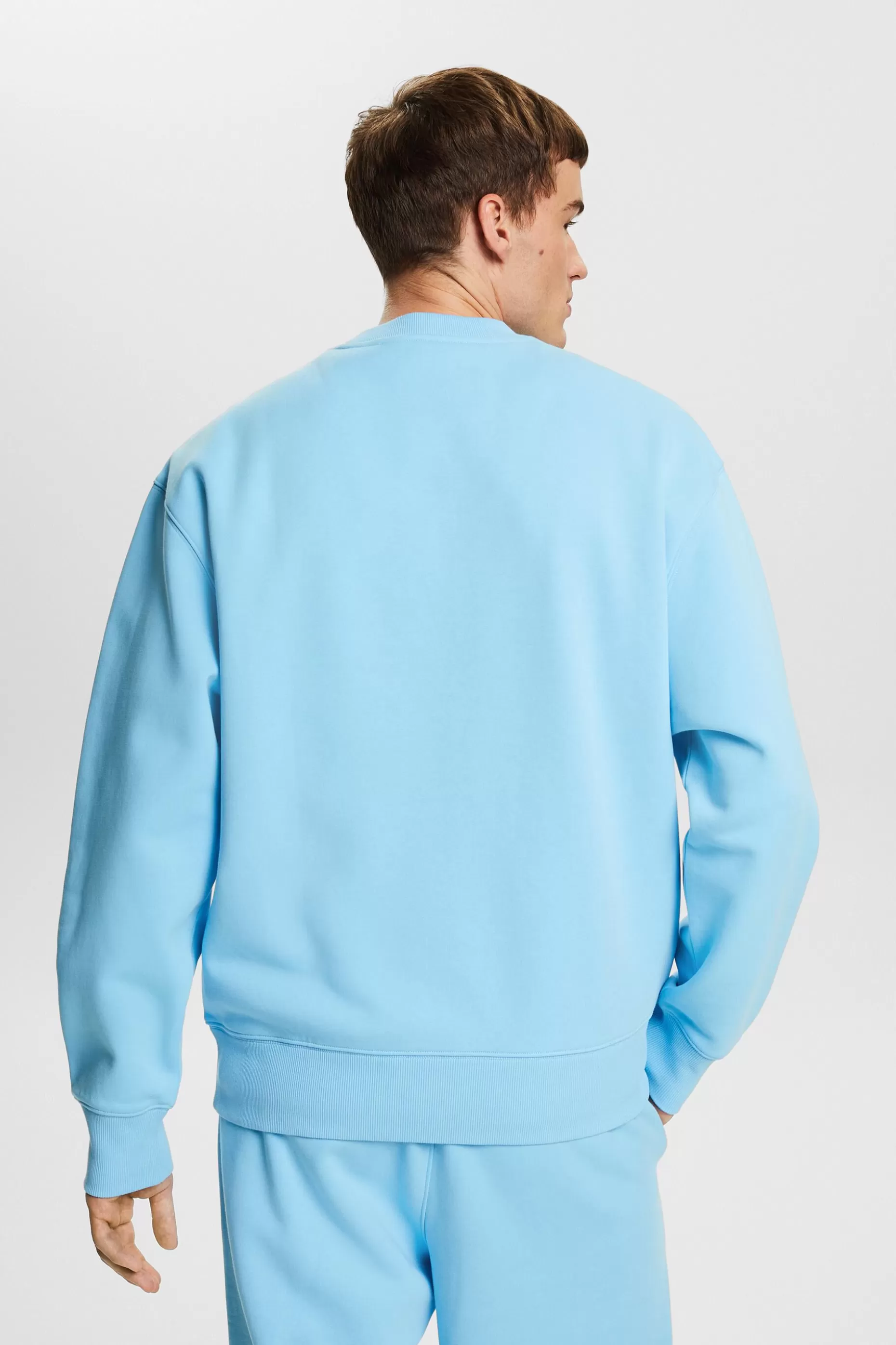 ESPRIT Unisex Cotton Fleece Logo Sweatshirt at our Online Shop *Women Sweatshirts + Hoodies