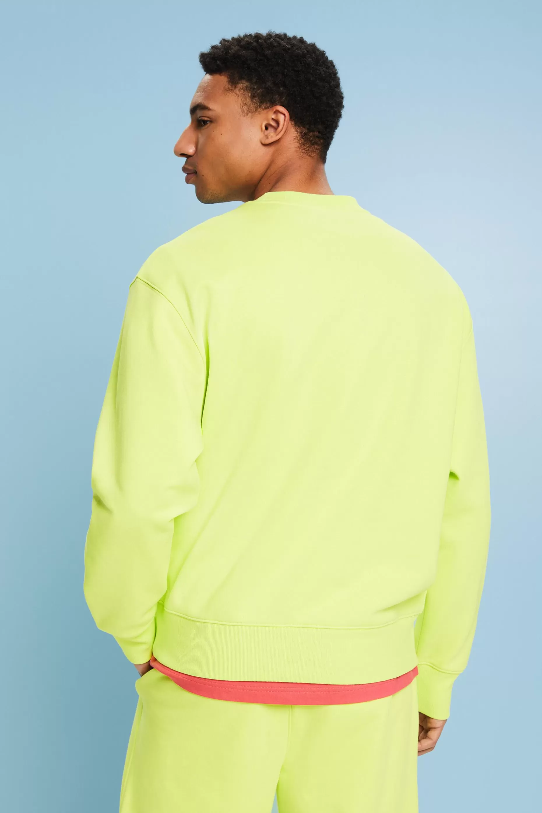 ESPRIT Unisex Cotton Fleece Logo Sweatshirt at our Online Shop *Women Sweatshirts + Hoodies