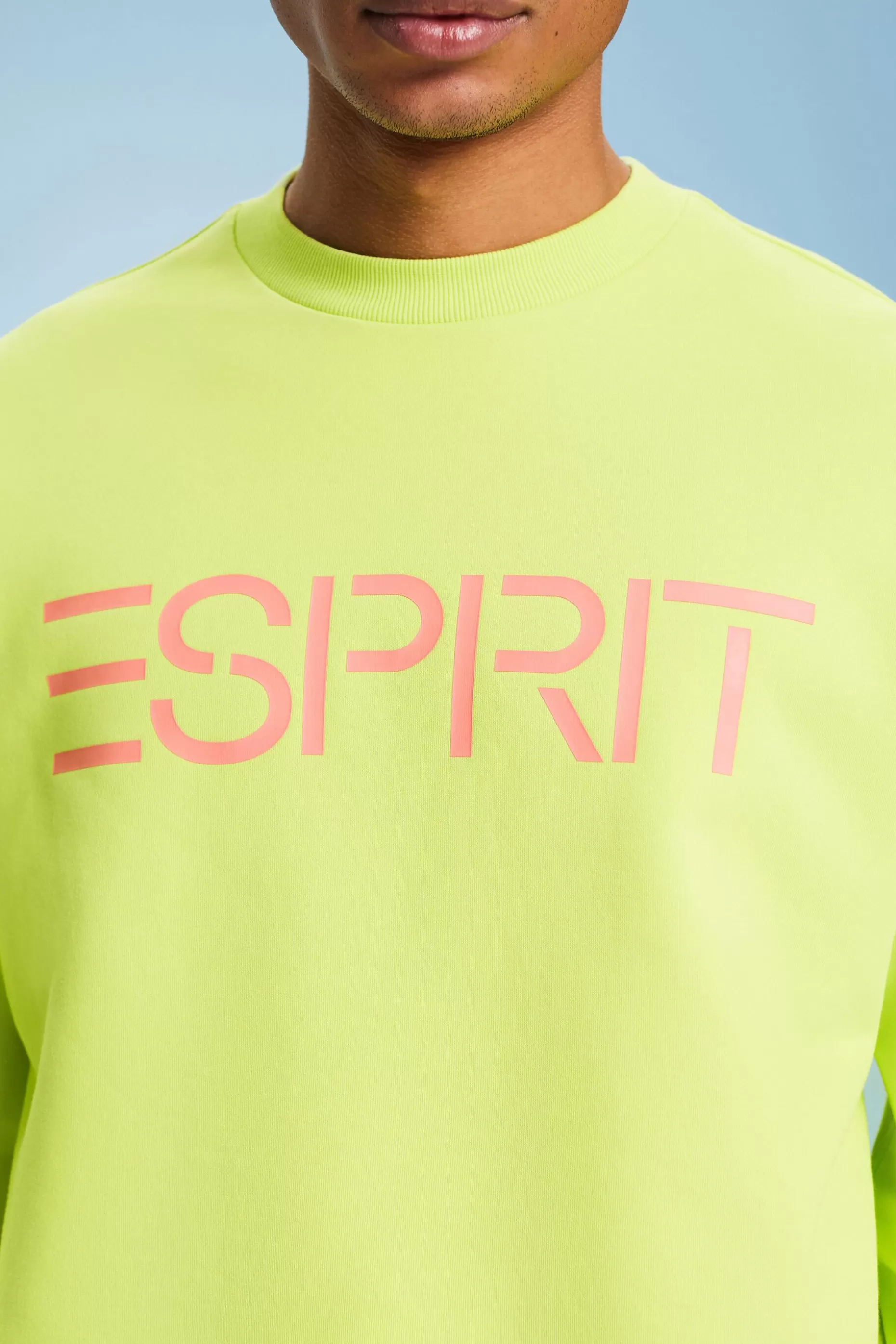 ESPRIT Unisex Cotton Fleece Logo Sweatshirt at our Online Shop *Women Sweatshirts + Hoodies