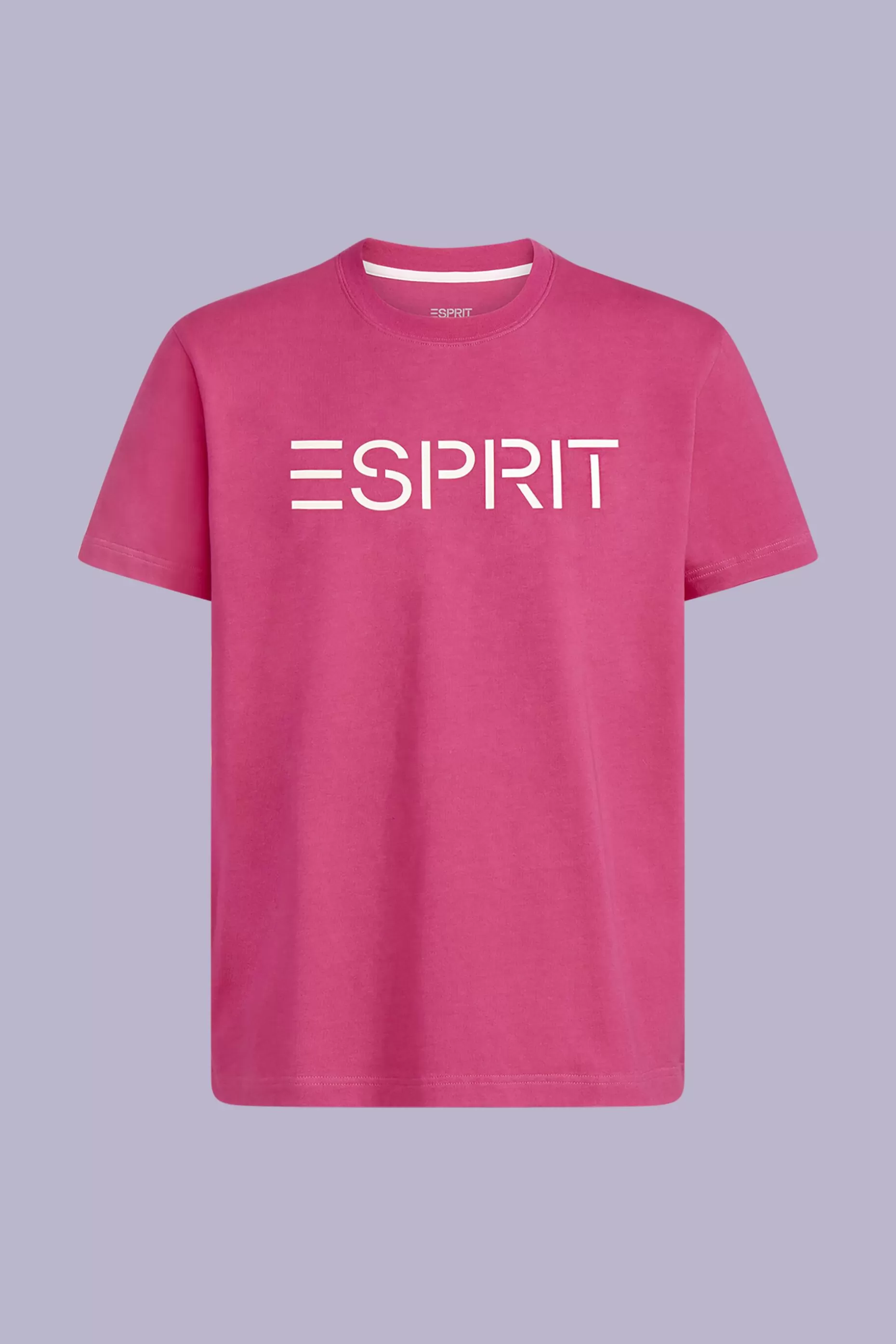 ESPRIT Unisex Logo Cotton Jersey T-Shirt at our Online Shop *Men T-Shirts + Polos