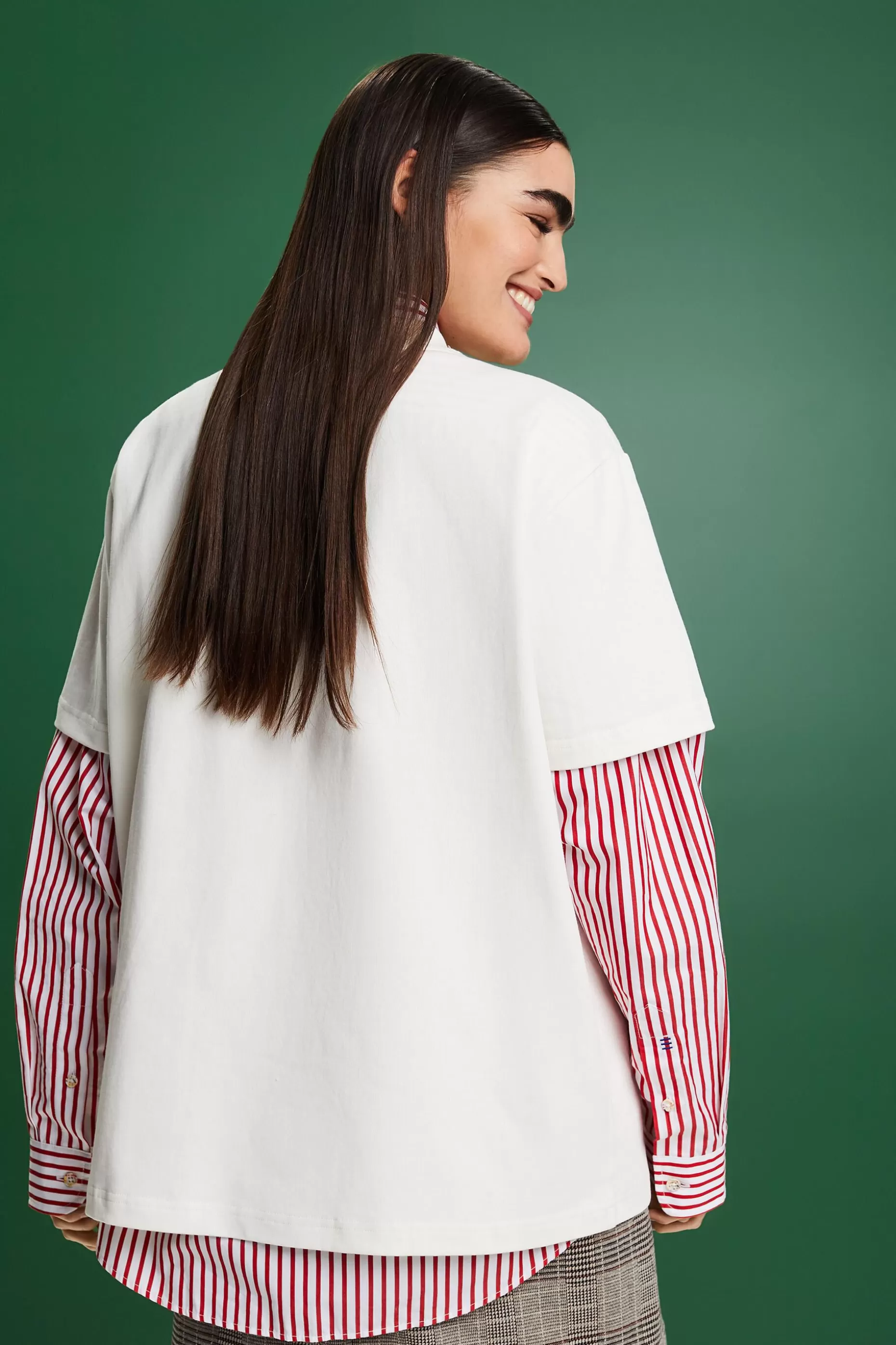 ESPRIT Unisex Logo Cotton Jersey T-Shirt at our Online Shop *Men T-Shirts + Polos