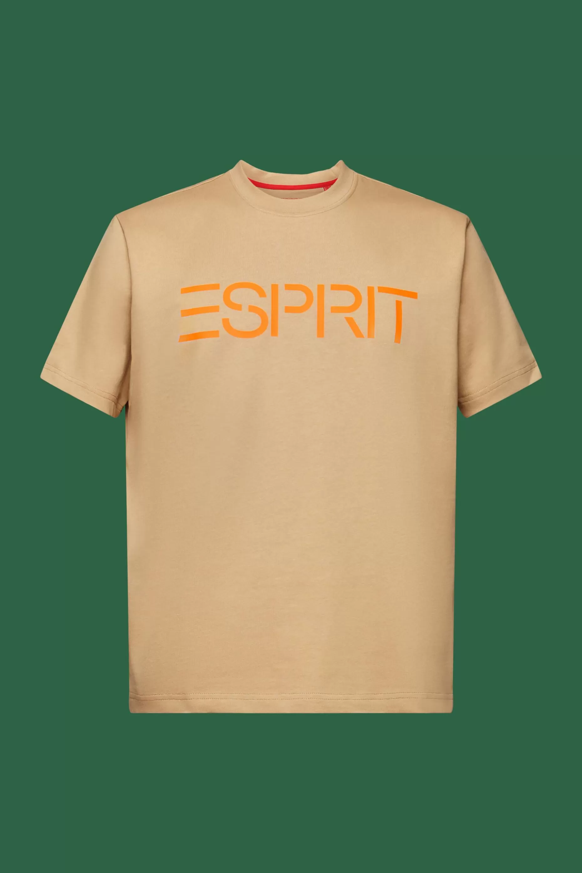 ESPRIT Unisex Logo Cotton Jersey T-Shirt at our Online Shop *Men T-Shirts + Polos