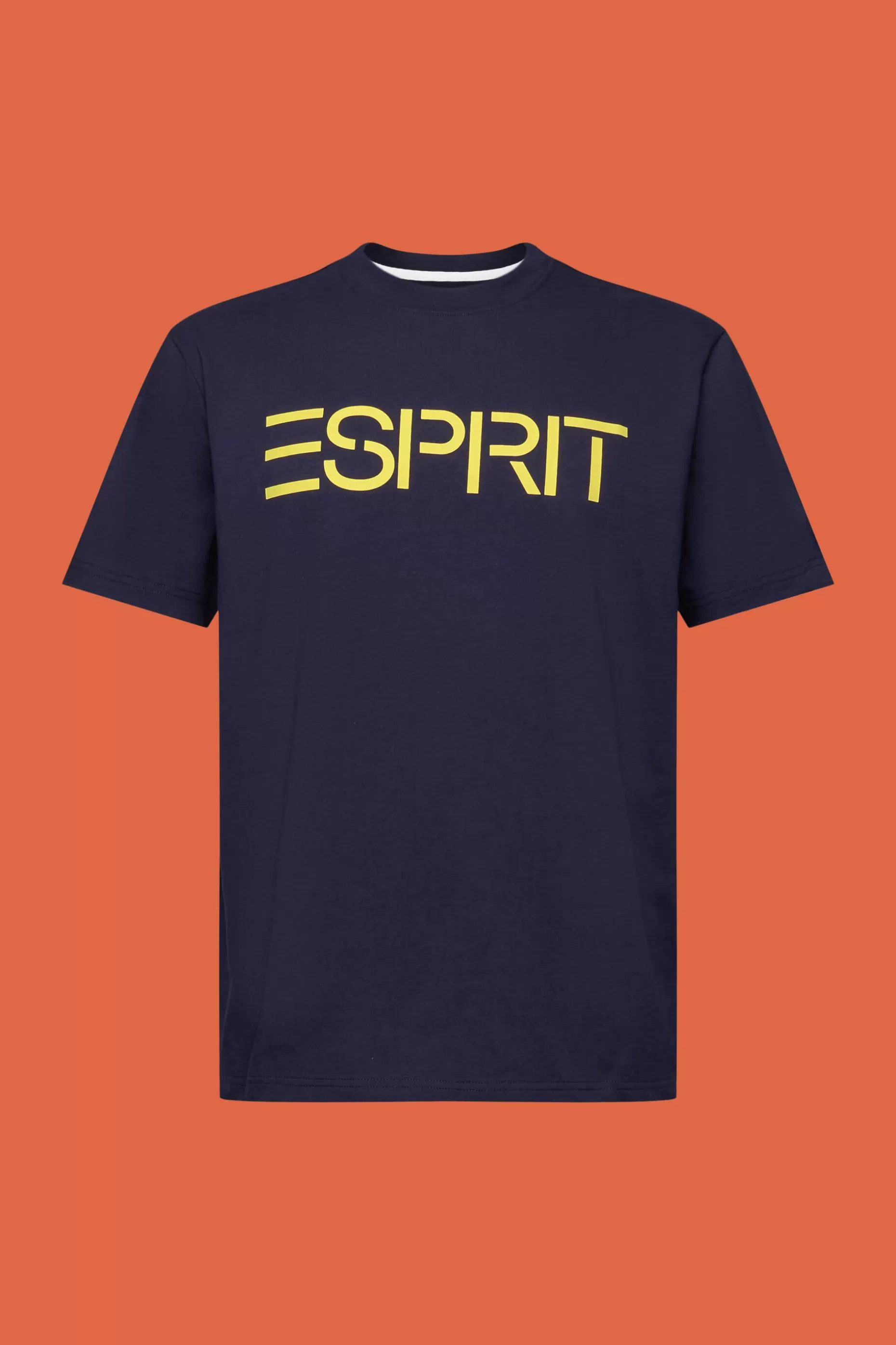ESPRIT Unisex Logo Cotton Jersey T-Shirt at our Online Shop *Men T-Shirts + Polos