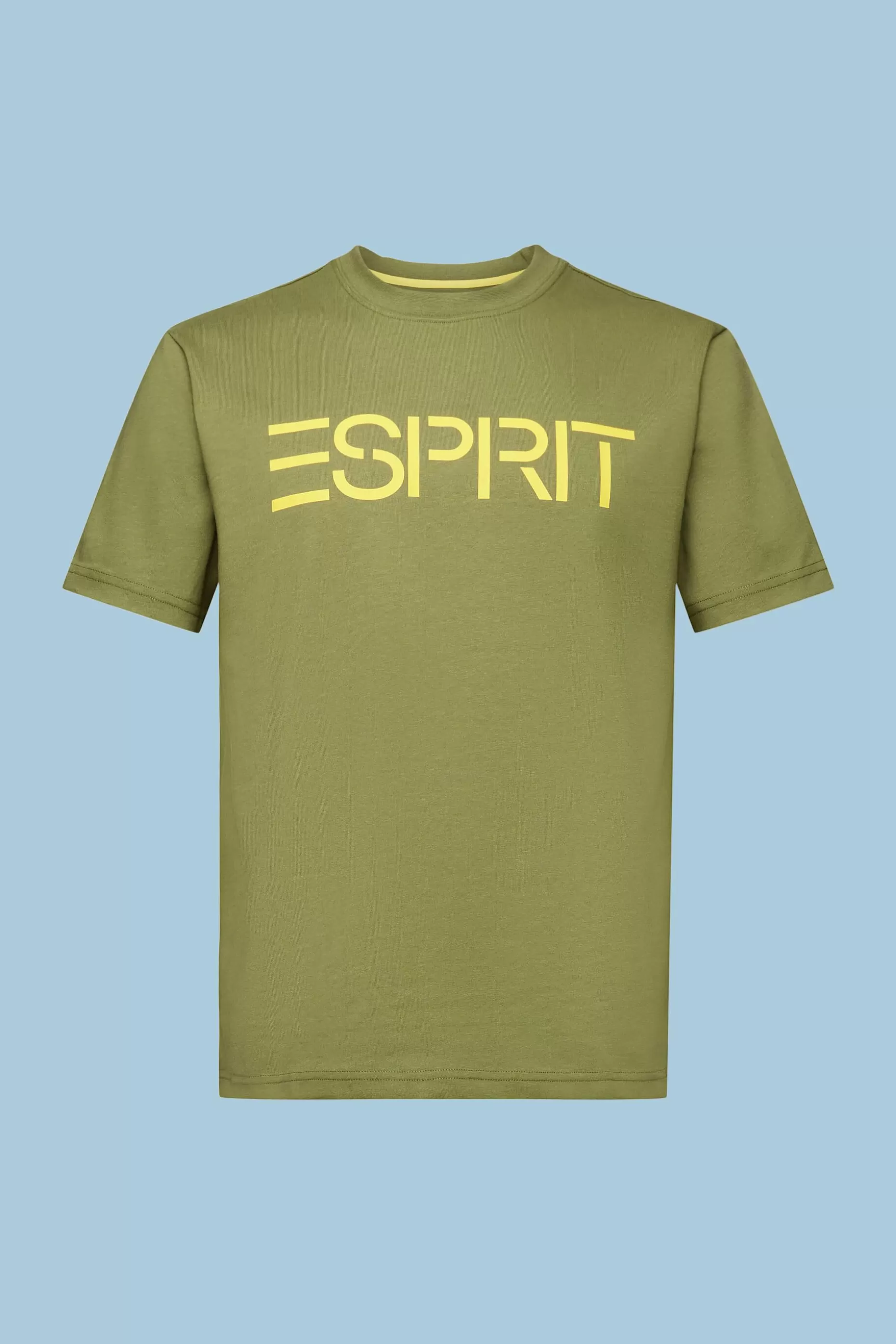 ESPRIT Unisex Logo Cotton Jersey T-Shirt at our Online Shop *Men T-Shirts + Polos