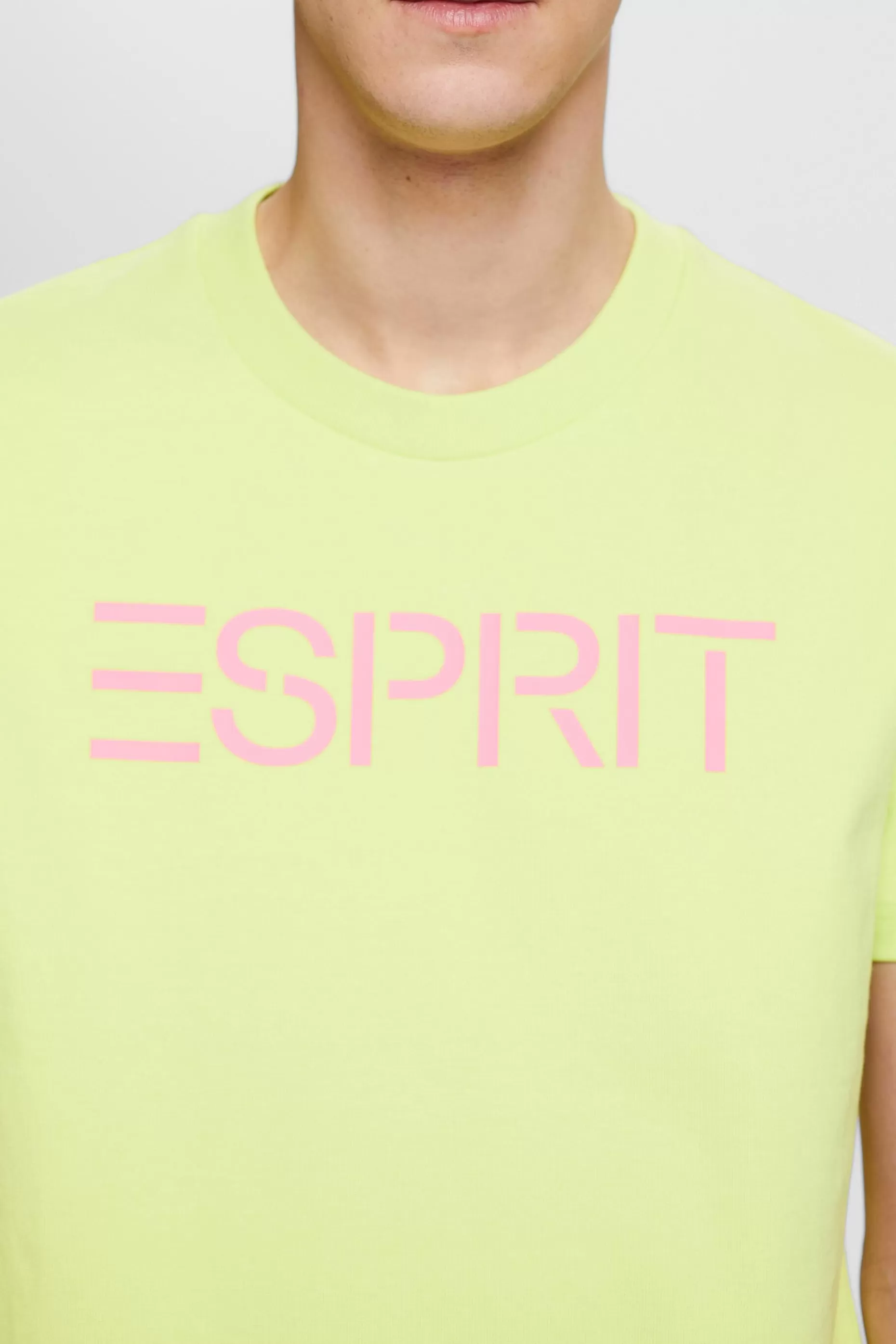 ESPRIT Unisex Logo Cotton Jersey T-Shirt at our Online Shop *Men T-Shirts + Polos