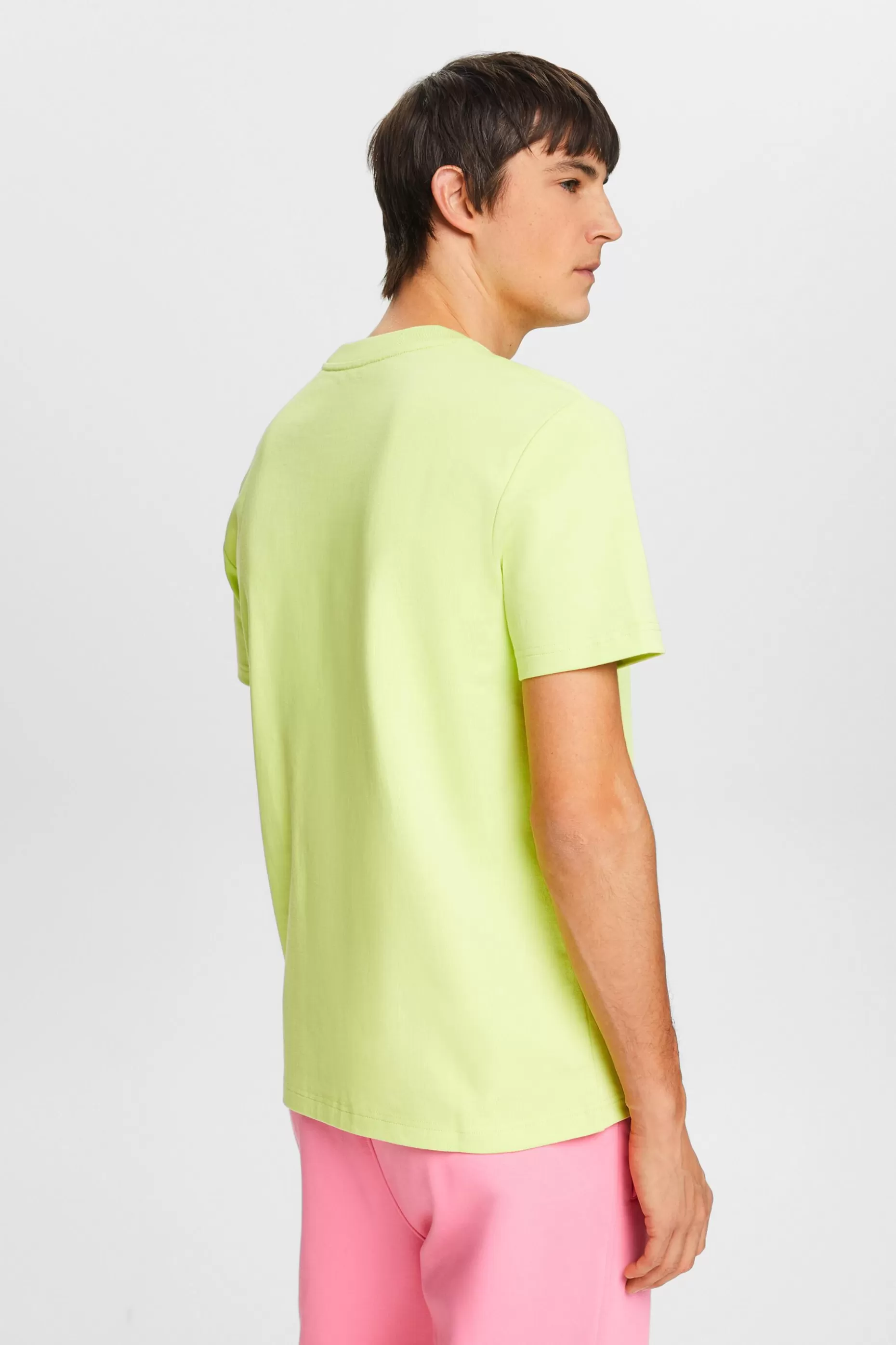 ESPRIT Unisex Logo Cotton Jersey T-Shirt at our Online Shop *Men T-Shirts + Polos