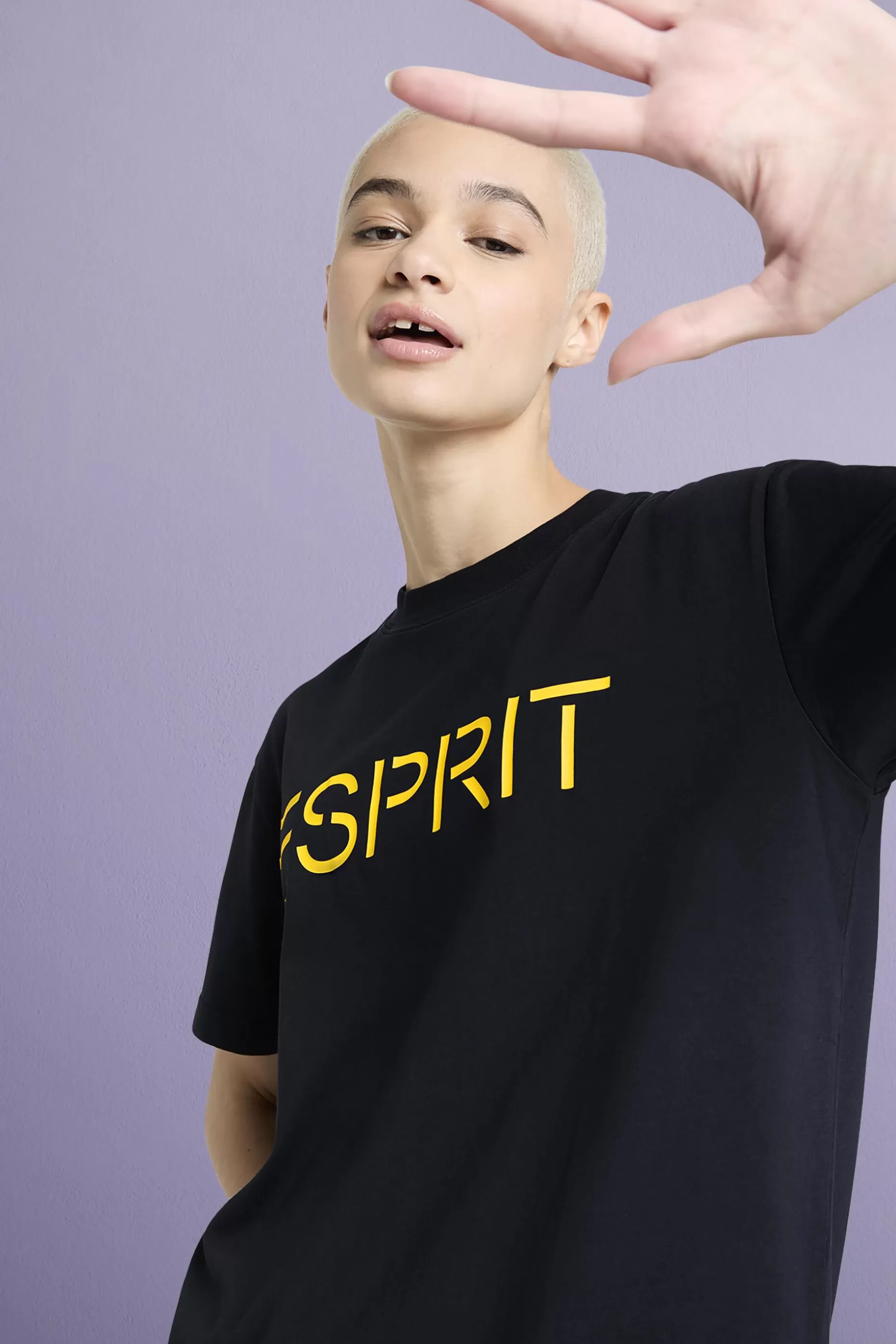 ESPRIT Unisex Logo Cotton Jersey T-Shirt at our Online Shop *Men Mini Me
