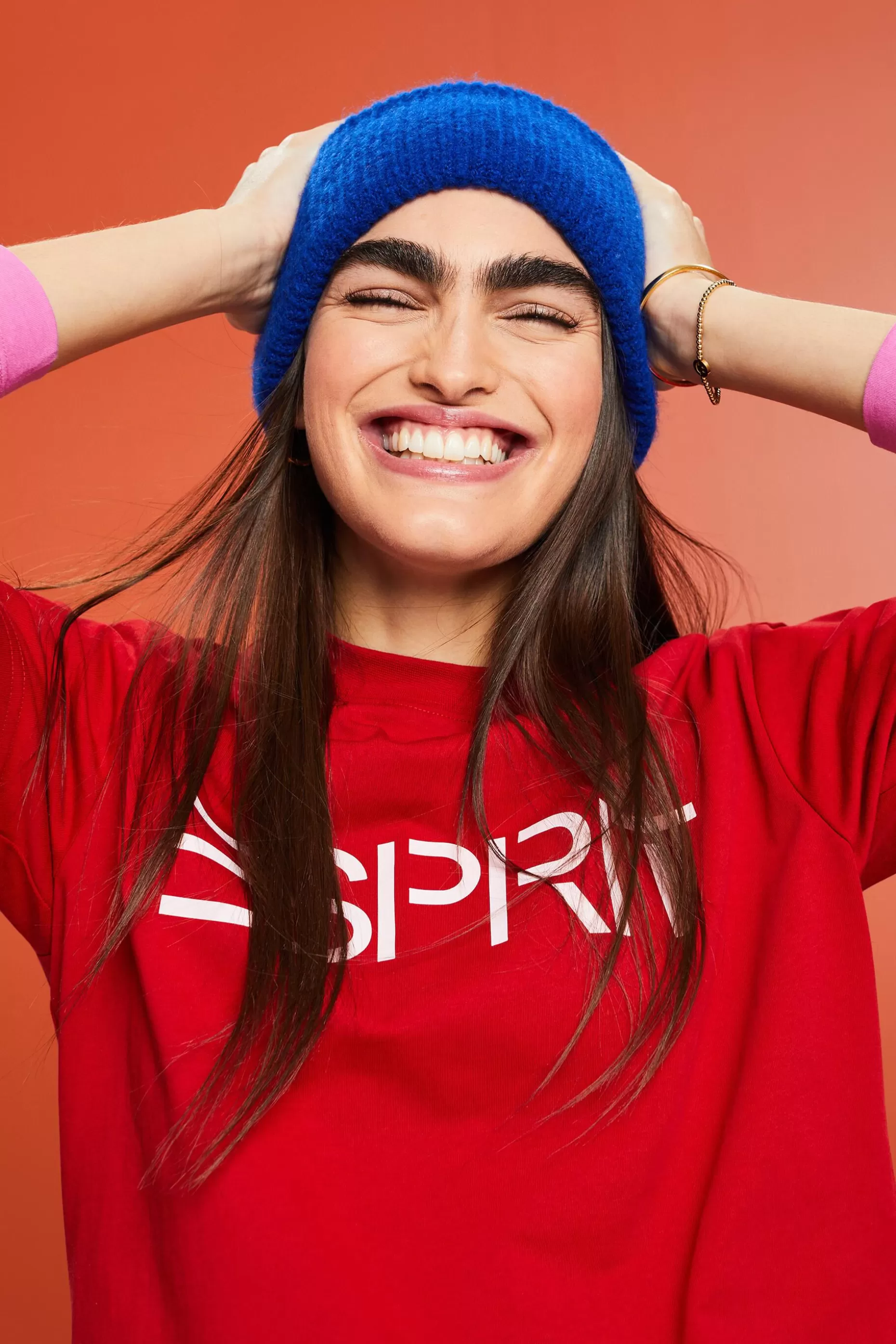 ESPRIT Unisex Logo Cotton Jersey T-Shirt at our Online Shop *Men Mini Me