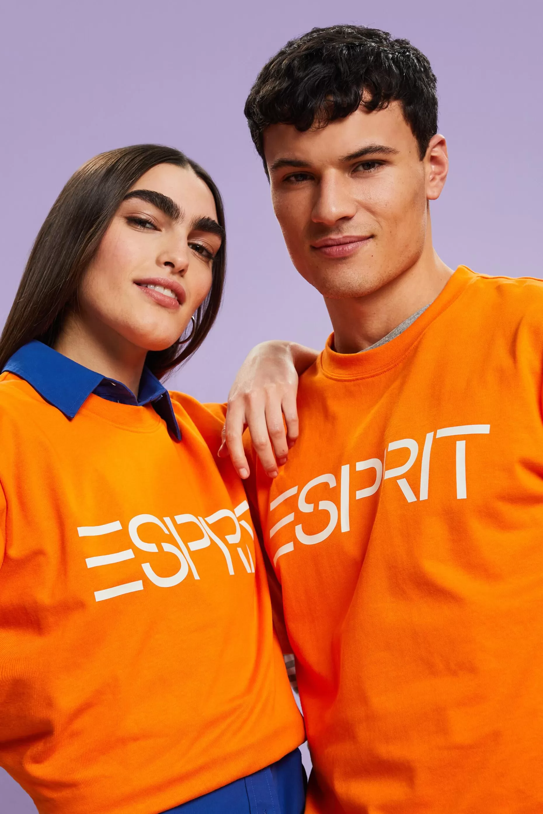 ESPRIT Unisex Logo Cotton Jersey T-Shirt at our Online Shop *Men T-Shirts + Polos