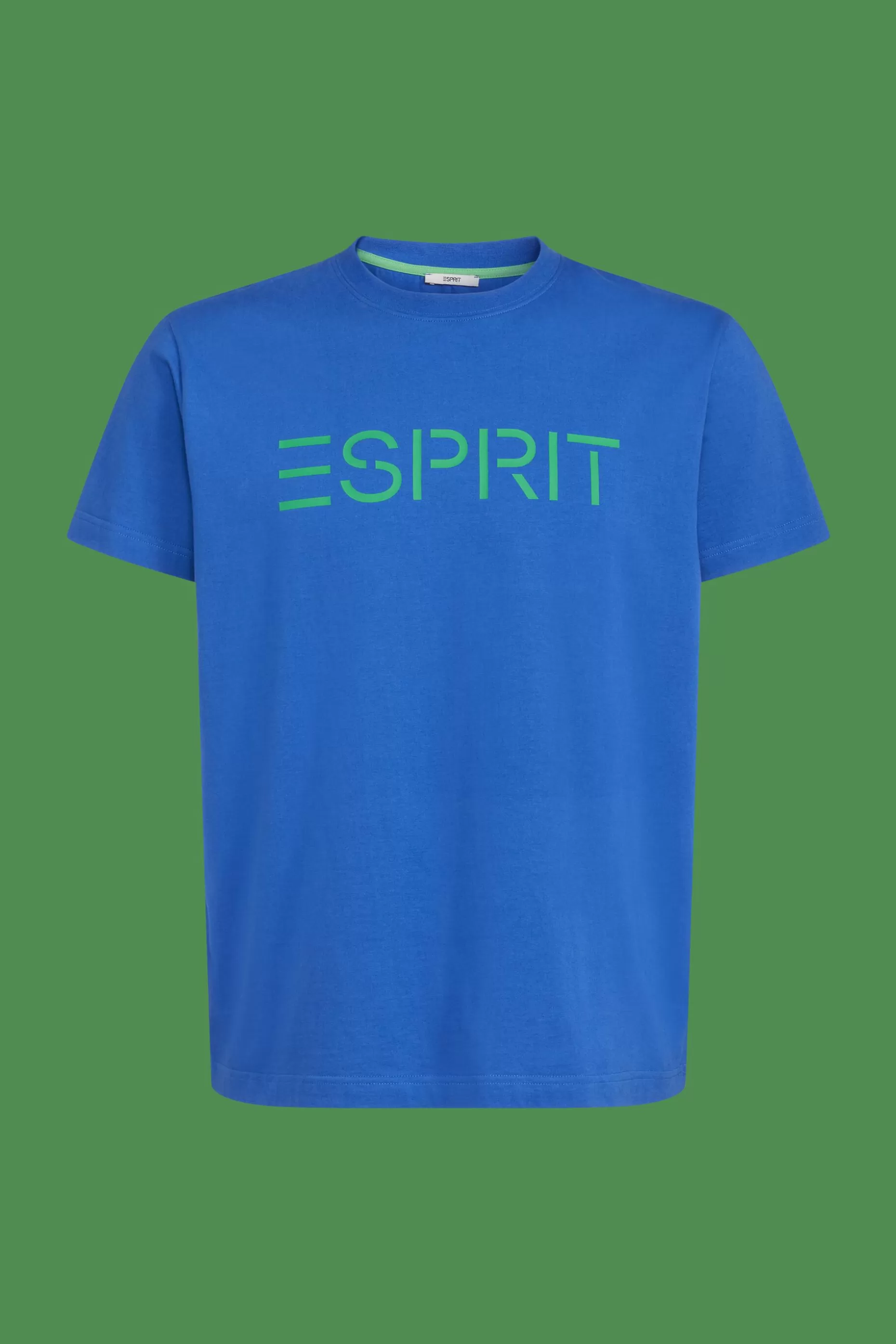 ESPRIT Unisex Logo Cotton Jersey T-Shirt at our Online Shop *Women T-Shirts + Tops
