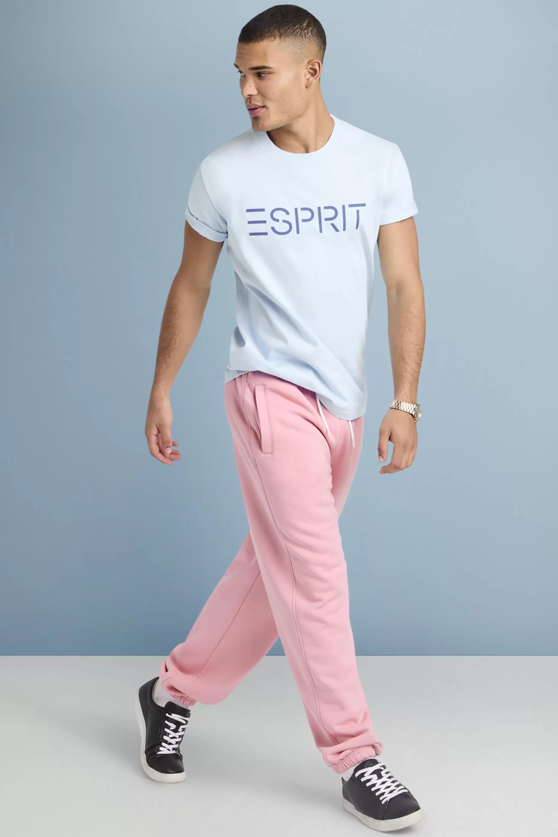 ESPRIT Unisex Logo Cotton Jersey T-Shirt at our Online Shop *Women T-Shirts + Tops
