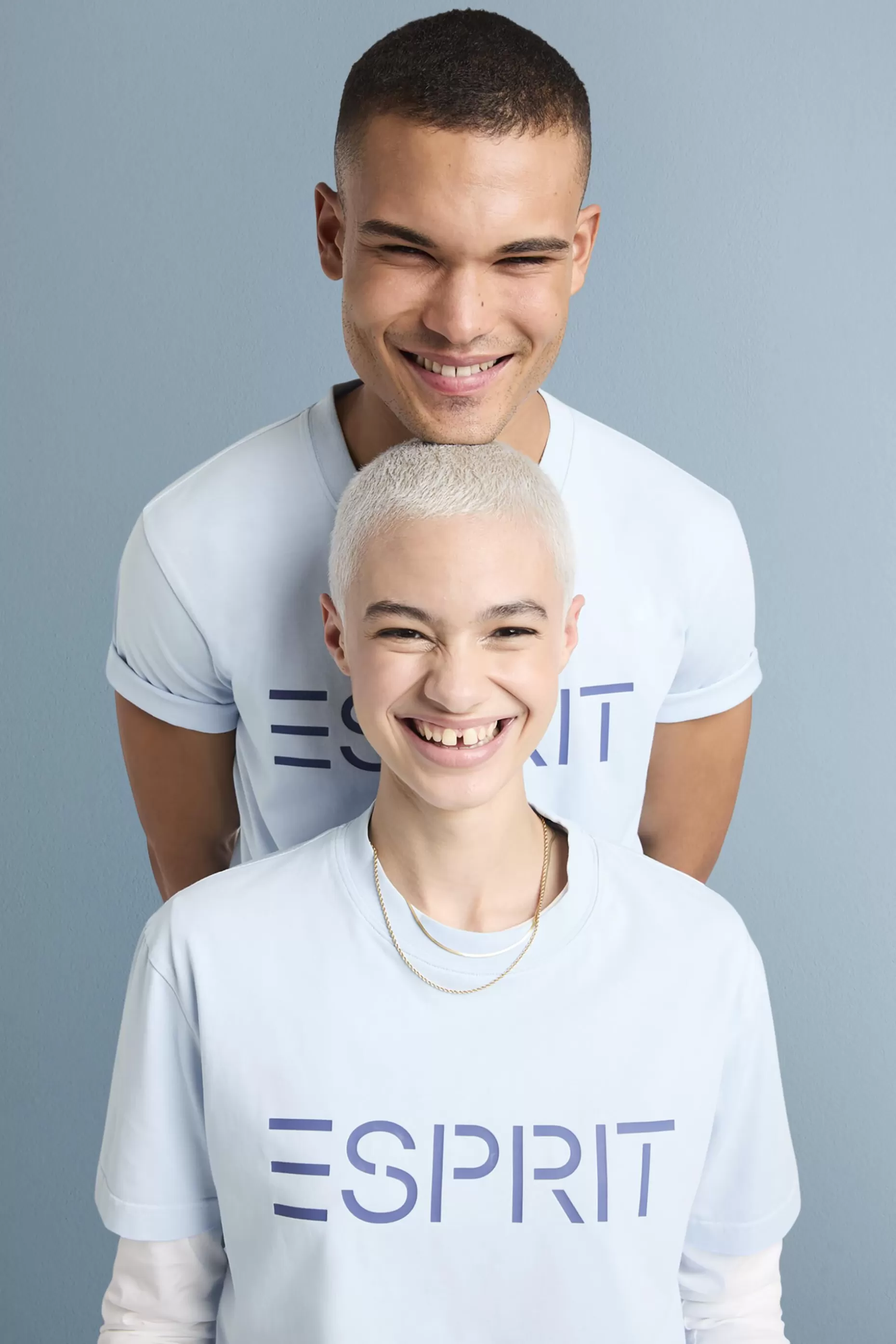 ESPRIT Unisex Logo Cotton Jersey T-Shirt at our Online Shop *Women Mini Me