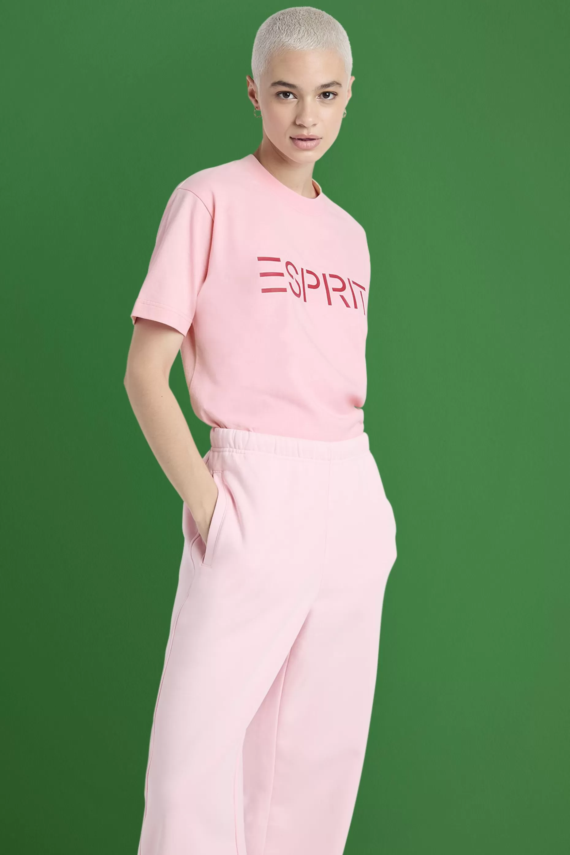 ESPRIT Unisex Logo Cotton Jersey T-Shirt at our Online Shop *Women Mini Me