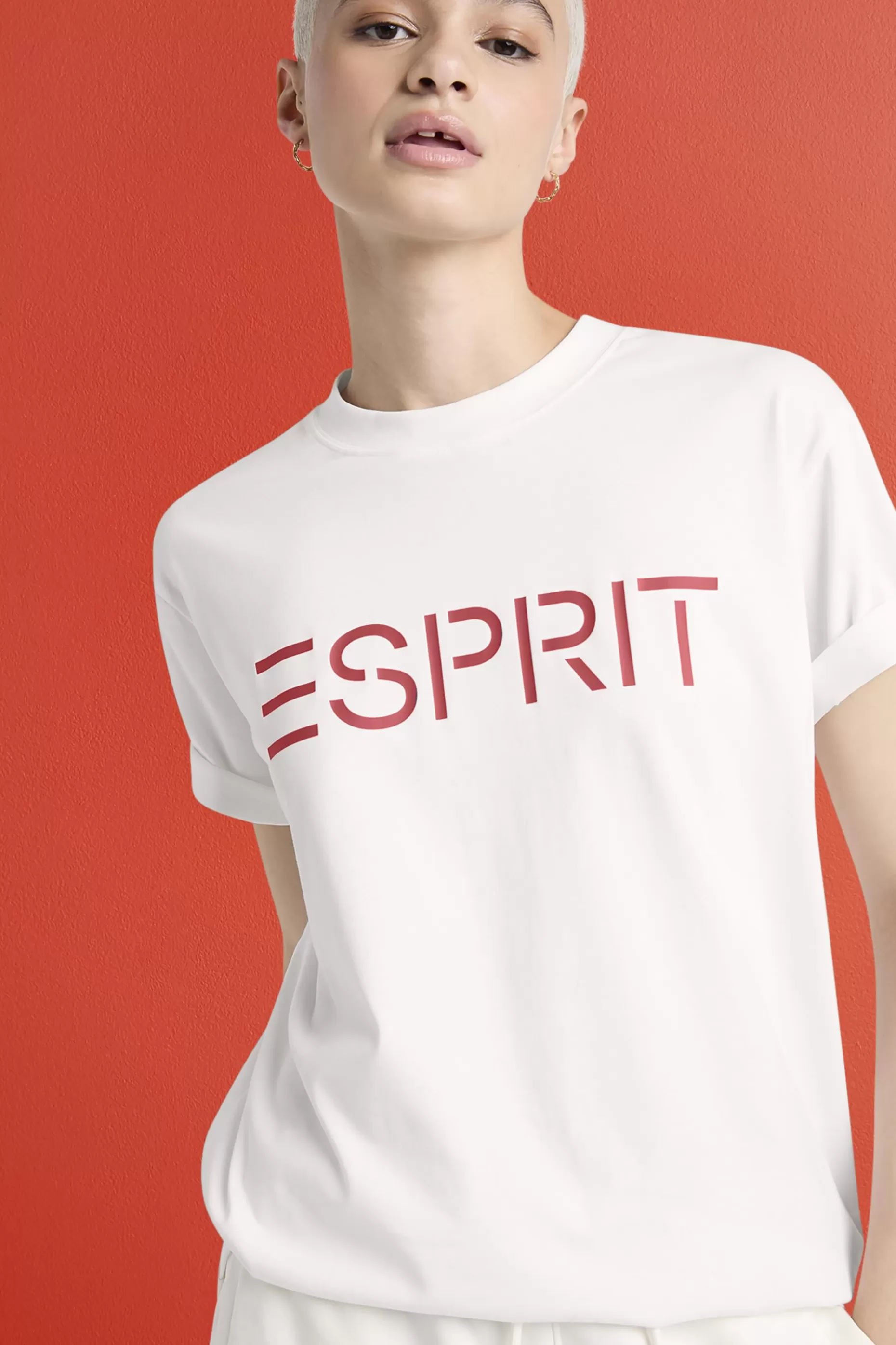 ESPRIT Unisex Logo Cotton Jersey T-Shirt at our Online Shop *Women Mini Me