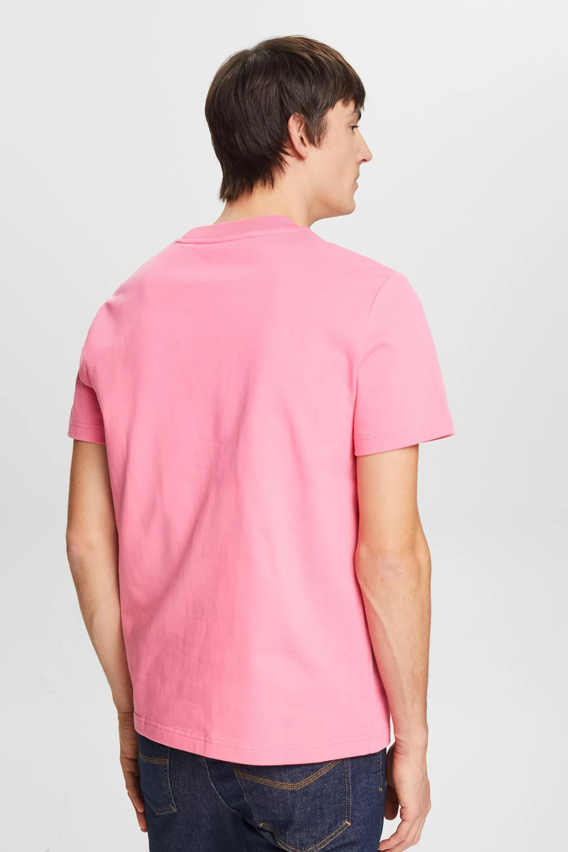 ESPRIT Unisex Logo Cotton Jersey T-Shirt at our Online Shop *Women T-Shirts + Tops