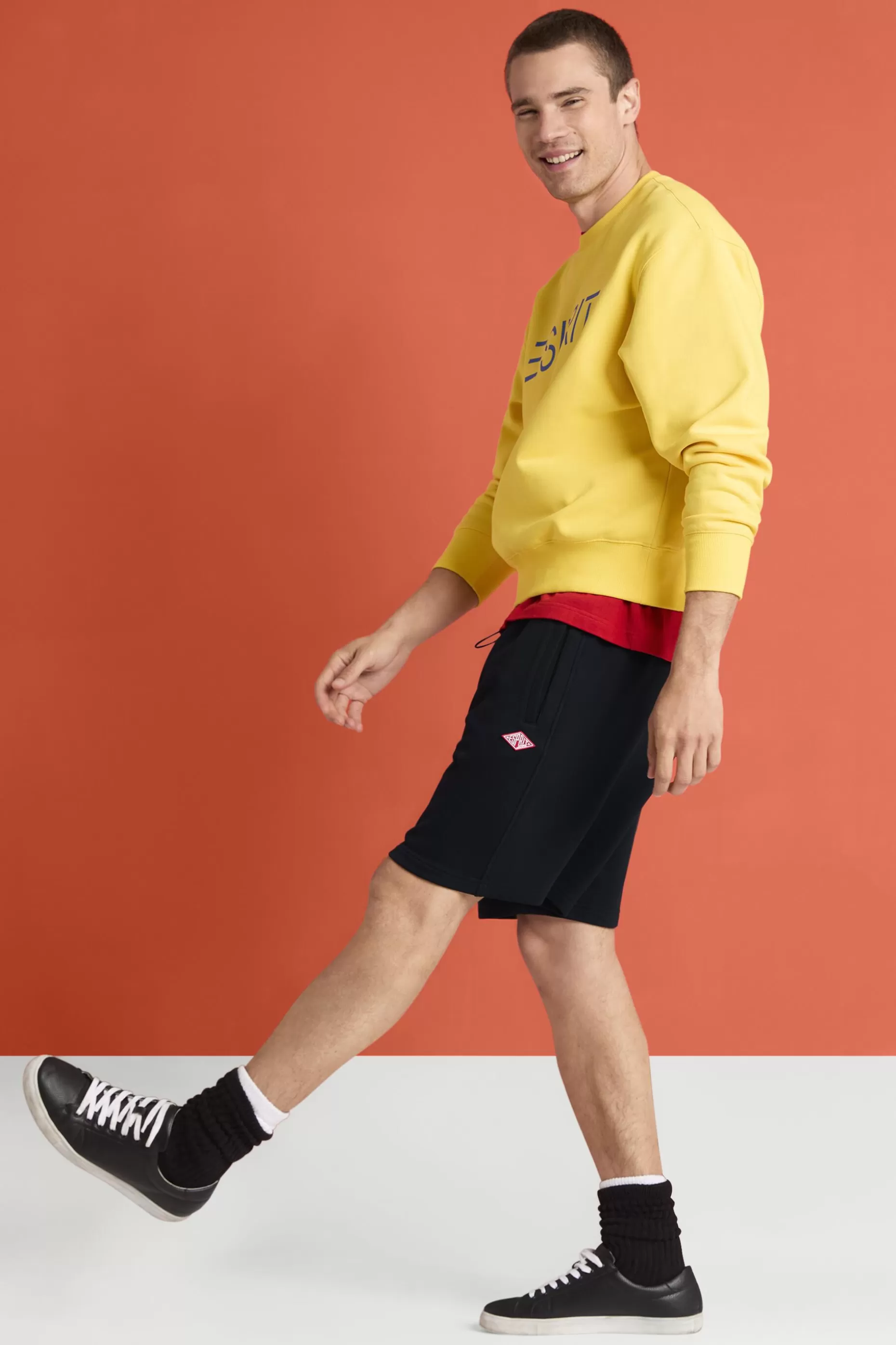 ESPRIT Unisex Logo Cotton Sweat Shorts at our Online Shop * Sale Under $50