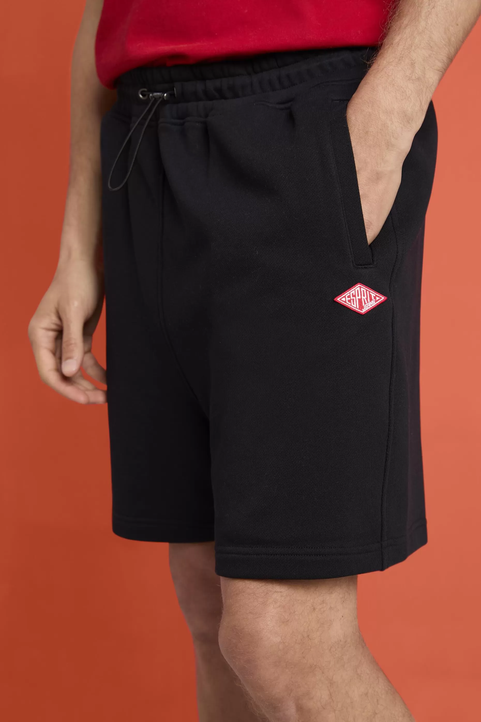 ESPRIT Unisex Logo Cotton Sweat Shorts at our Online Shop * Sale Under $50