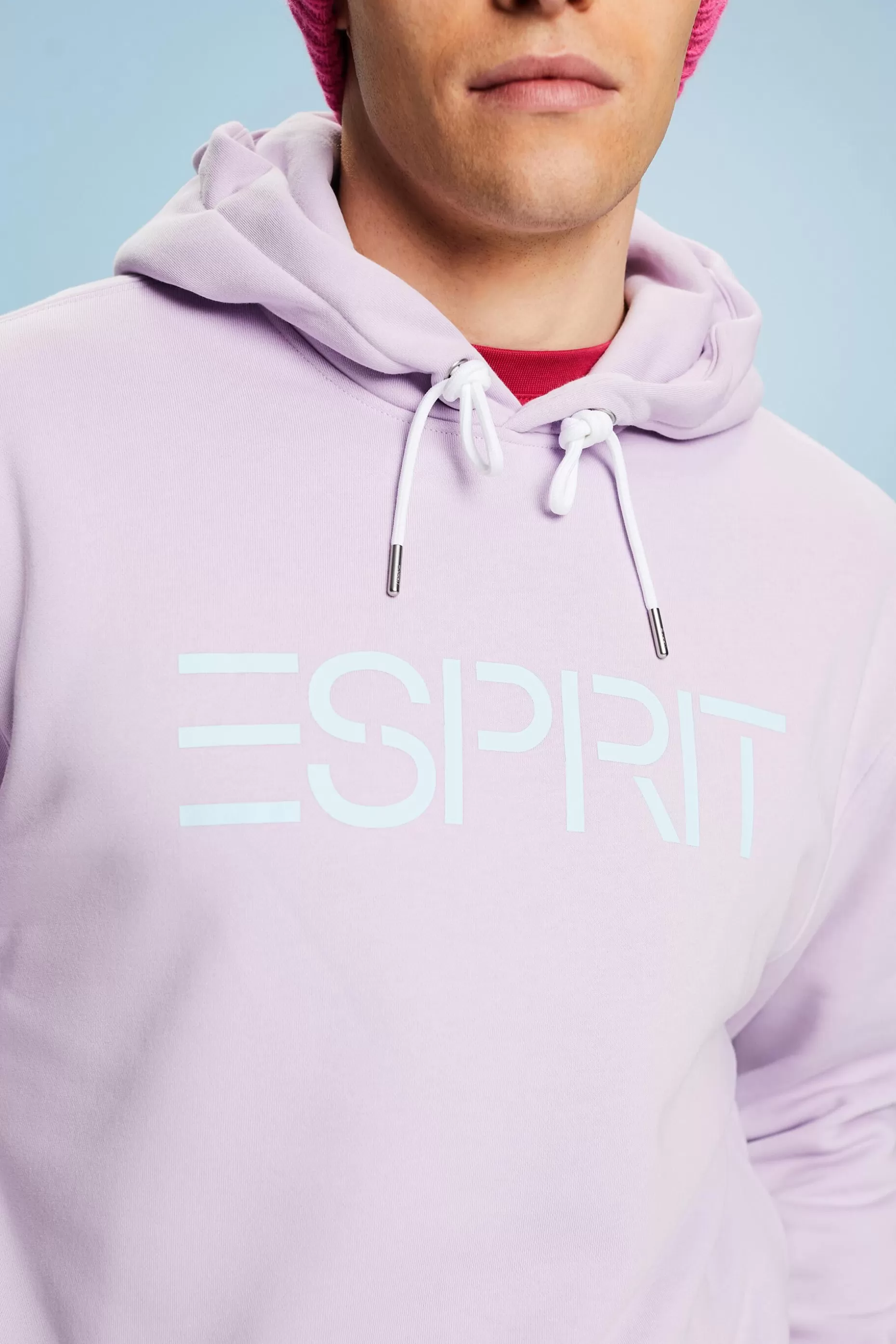 ESPRIT Unisex Logo Fleece Hoodie at our Online Shop *Women Sweatshirts + Hoodies