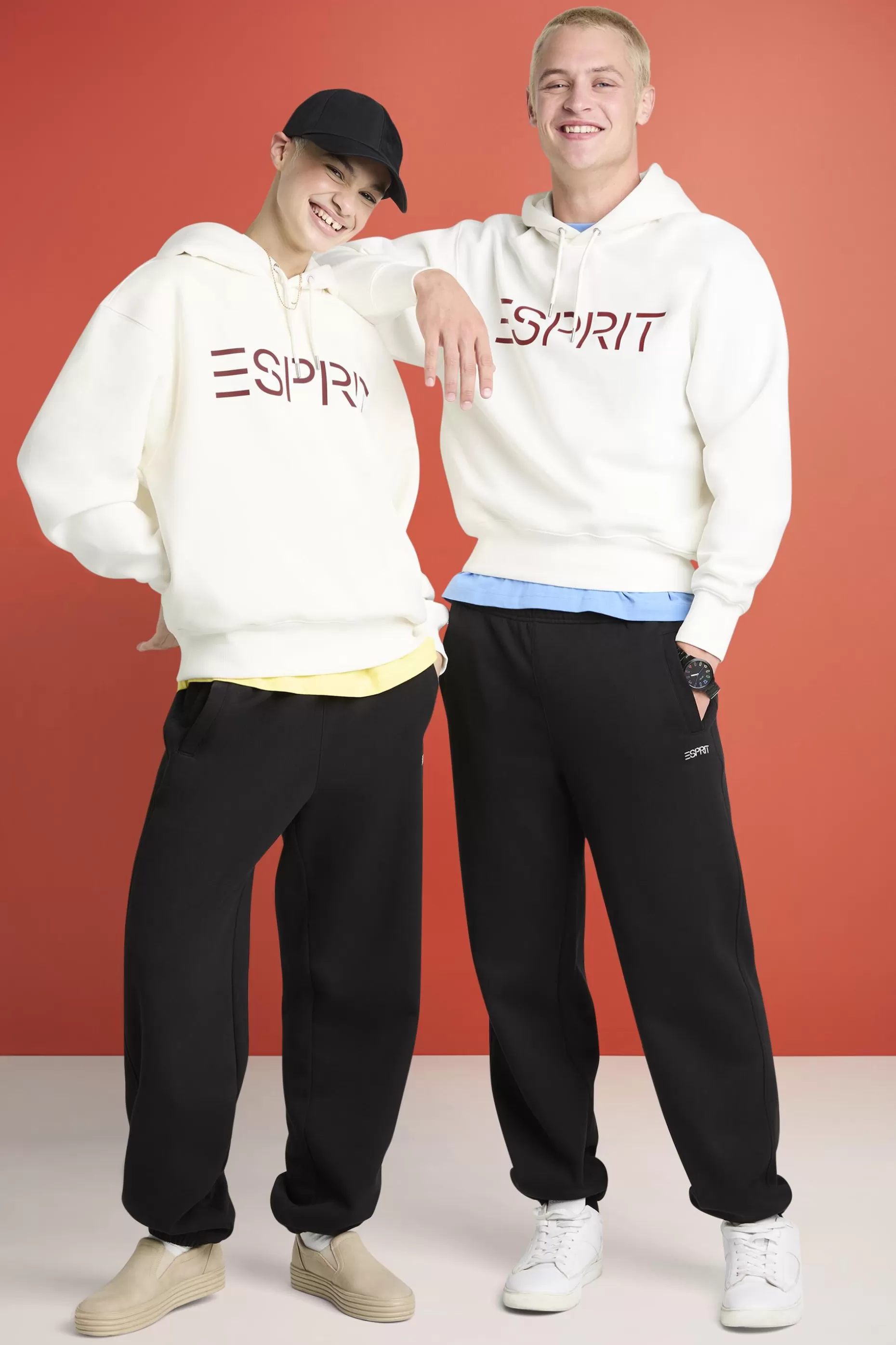 ESPRIT Unisex Logo Fleece Hoodie at our Online Shop *Women Mini Me