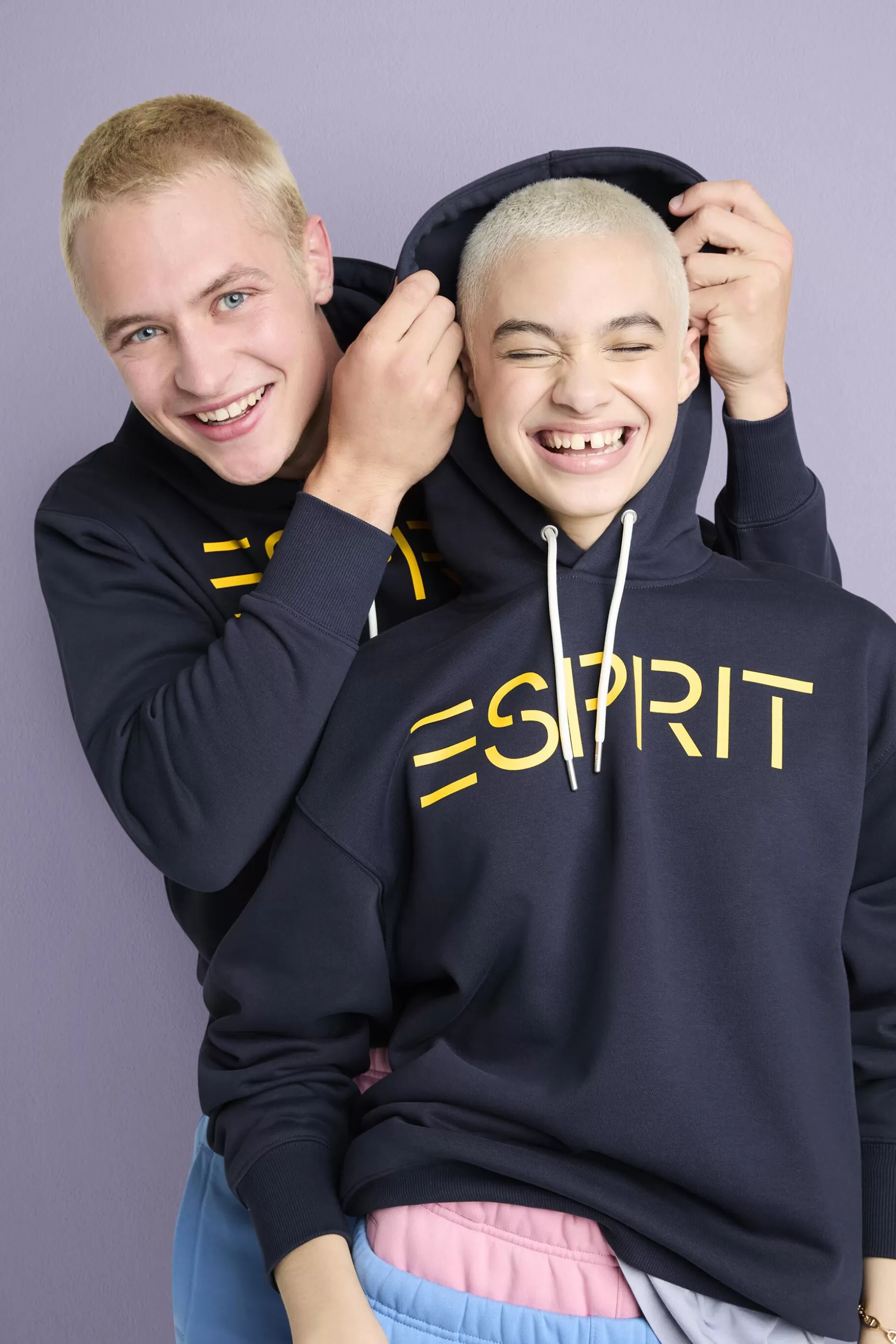 ESPRIT Unisex Logo Fleece Hoodie at our Online Shop *Women Mini Me
