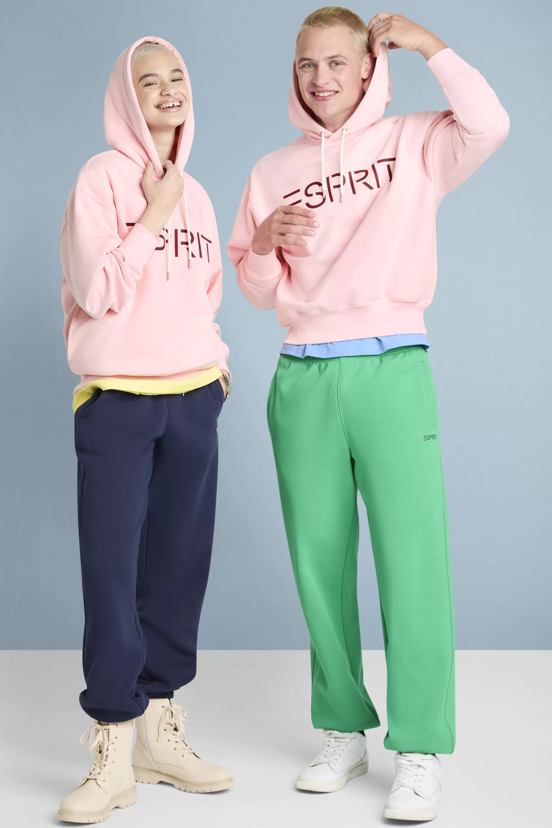 ESPRIT Unisex Logo Fleece Hoodie at our Online Shop *Women Mini Me