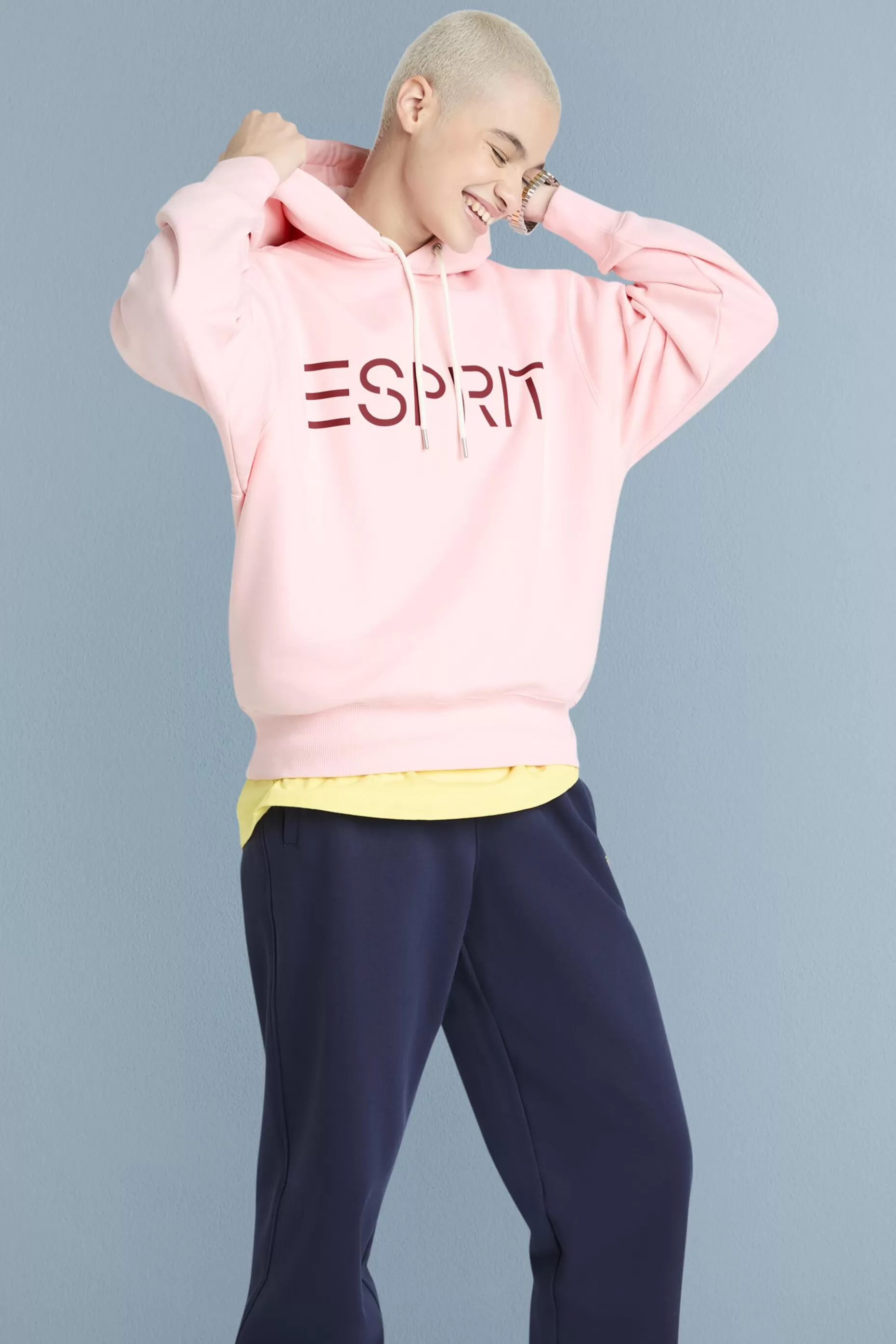 ESPRIT Unisex Logo Fleece Hoodie at our Online Shop *Women Mini Me