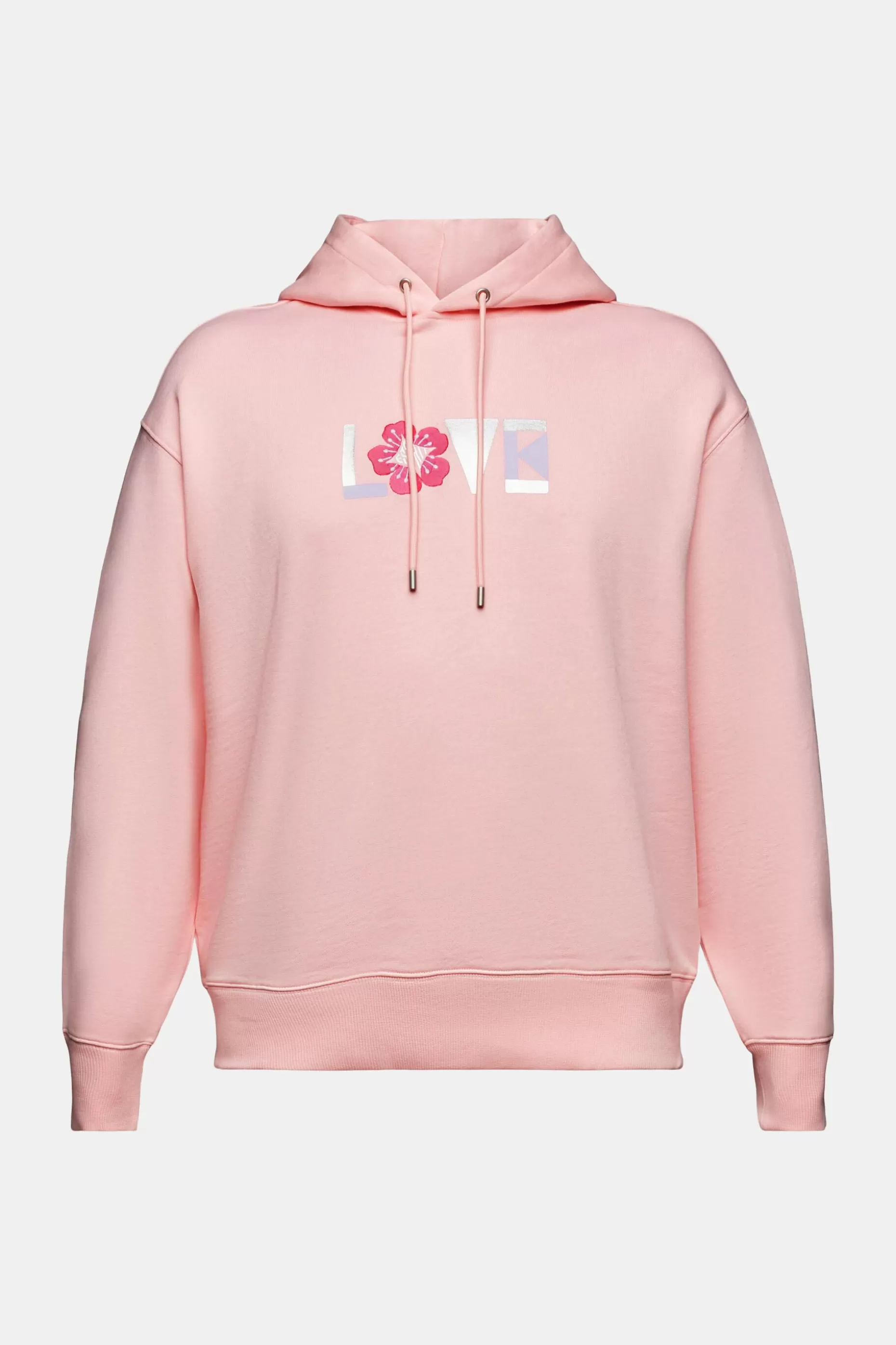 ESPRIT Unisex Oversize Print Hoodie at our Online Shop *Men The Pastel Edit
