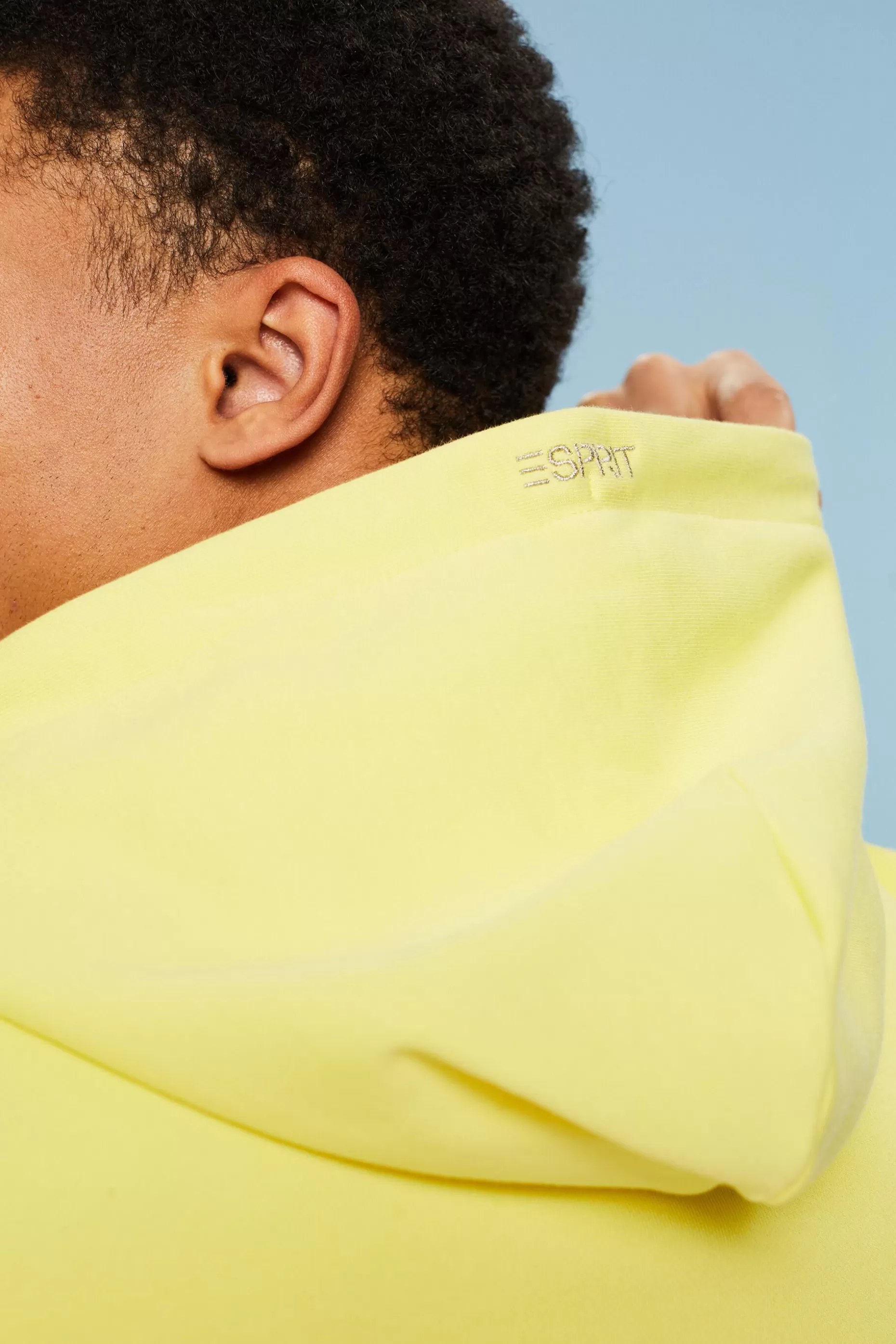 ESPRIT Unisex Oversize Print Hoodie at our Online Shop *Men The Pastel Edit