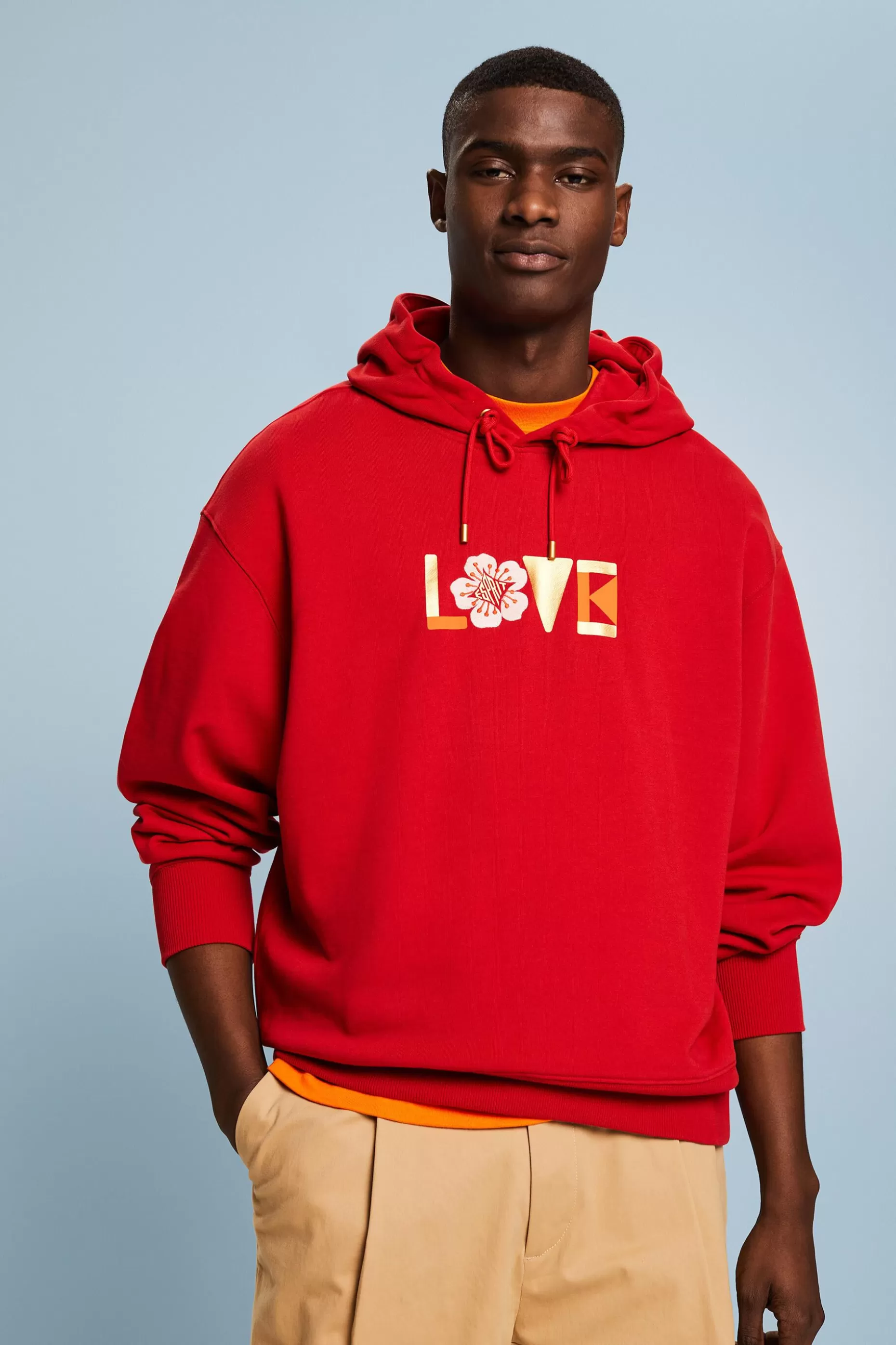 ESPRIT Unisex Oversize Print Hoodie at our Online Shop *Women Sweatshirts + Hoodies