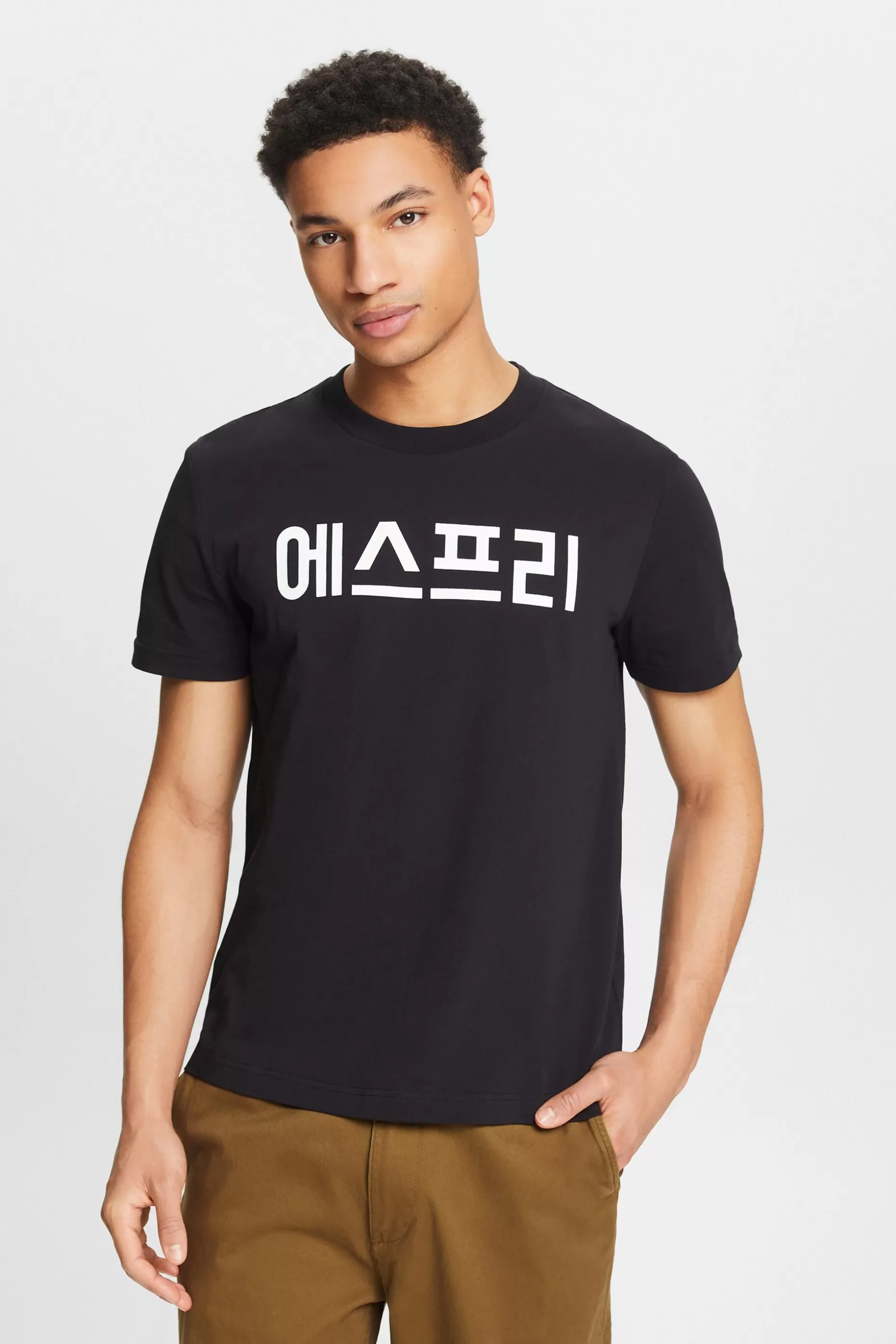 ESPRIT Unisex Printed Cotton Jersey T-Shirt at our Online Shop *Women T-Shirts + Tops