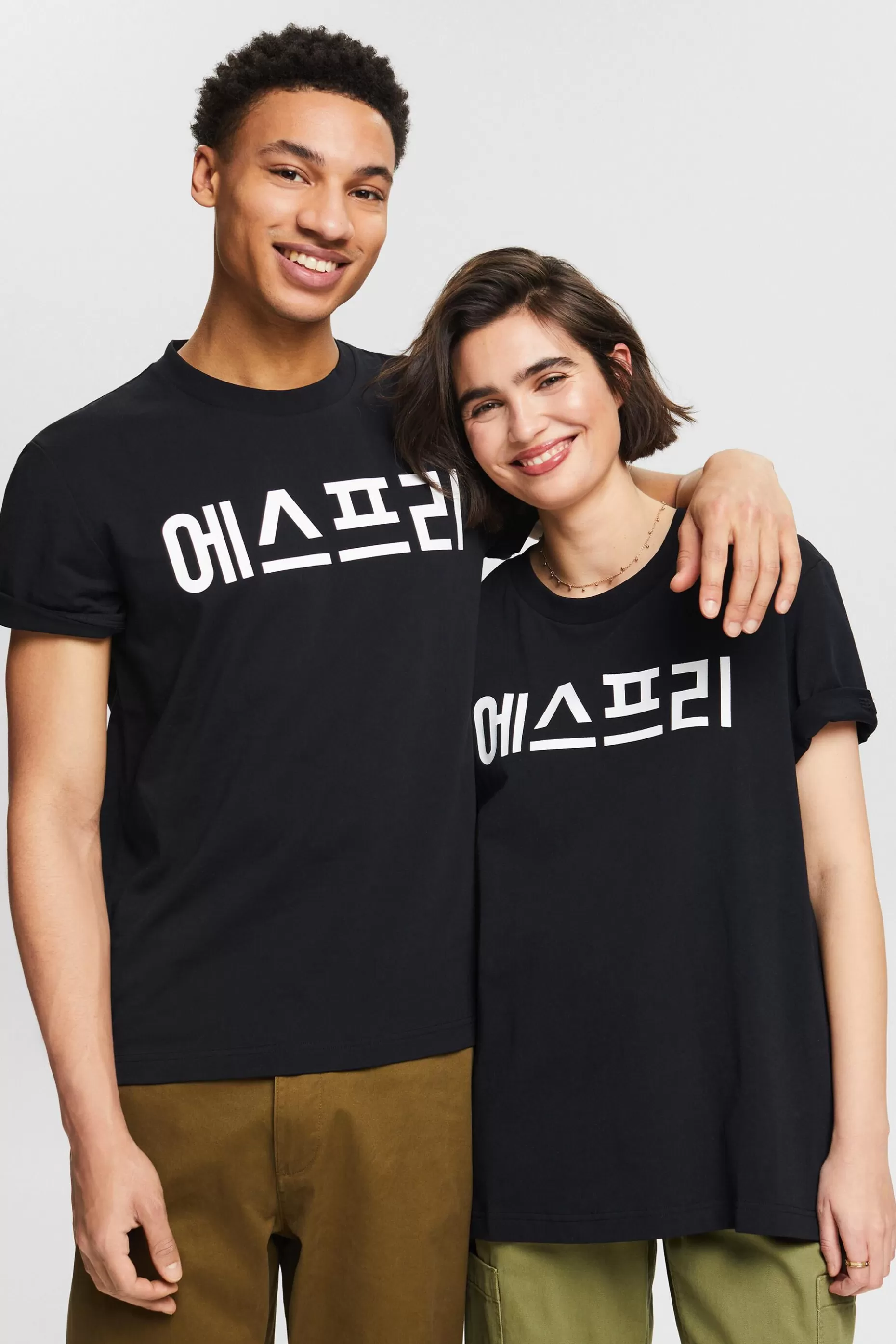 ESPRIT Unisex Printed Cotton Jersey T-Shirt at our Online Shop *Women T-Shirts + Tops