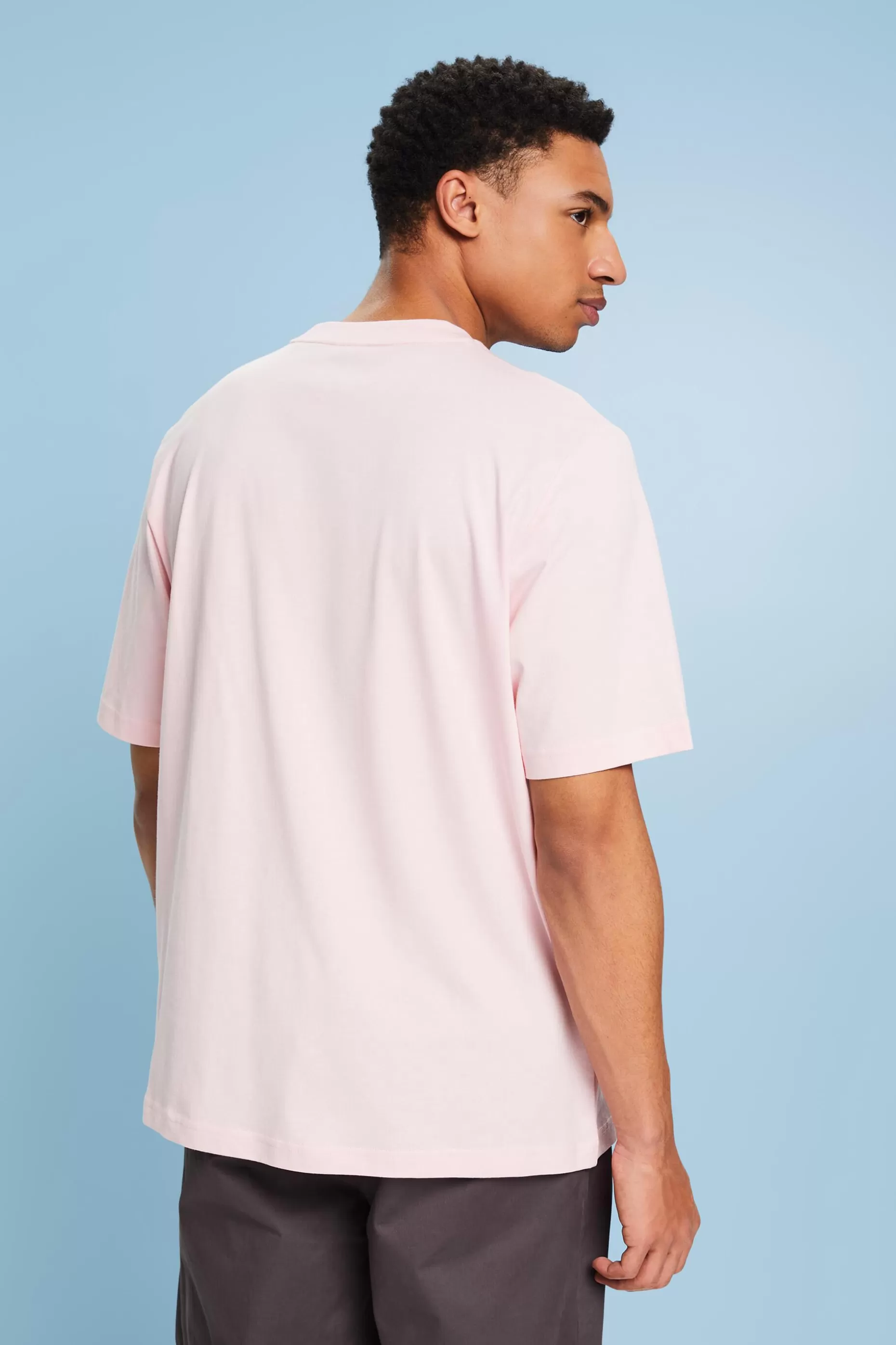 ESPRIT Unisex Printed Pima Cotton T-Shirt at our Online Shop *Women T-Shirts + Tops
