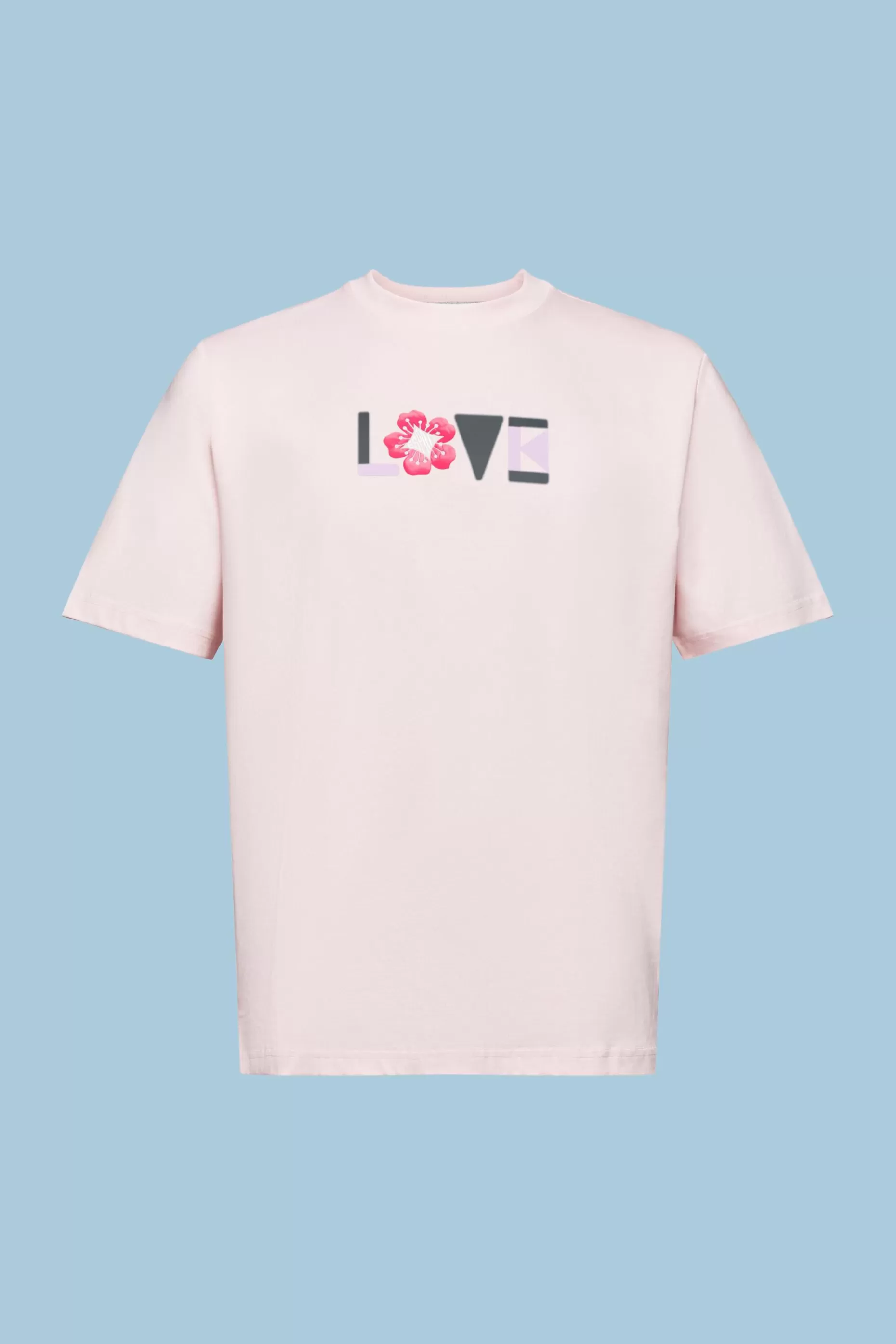 ESPRIT Unisex Printed Pima Cotton T-Shirt at our Online Shop *Women T-Shirts + Tops
