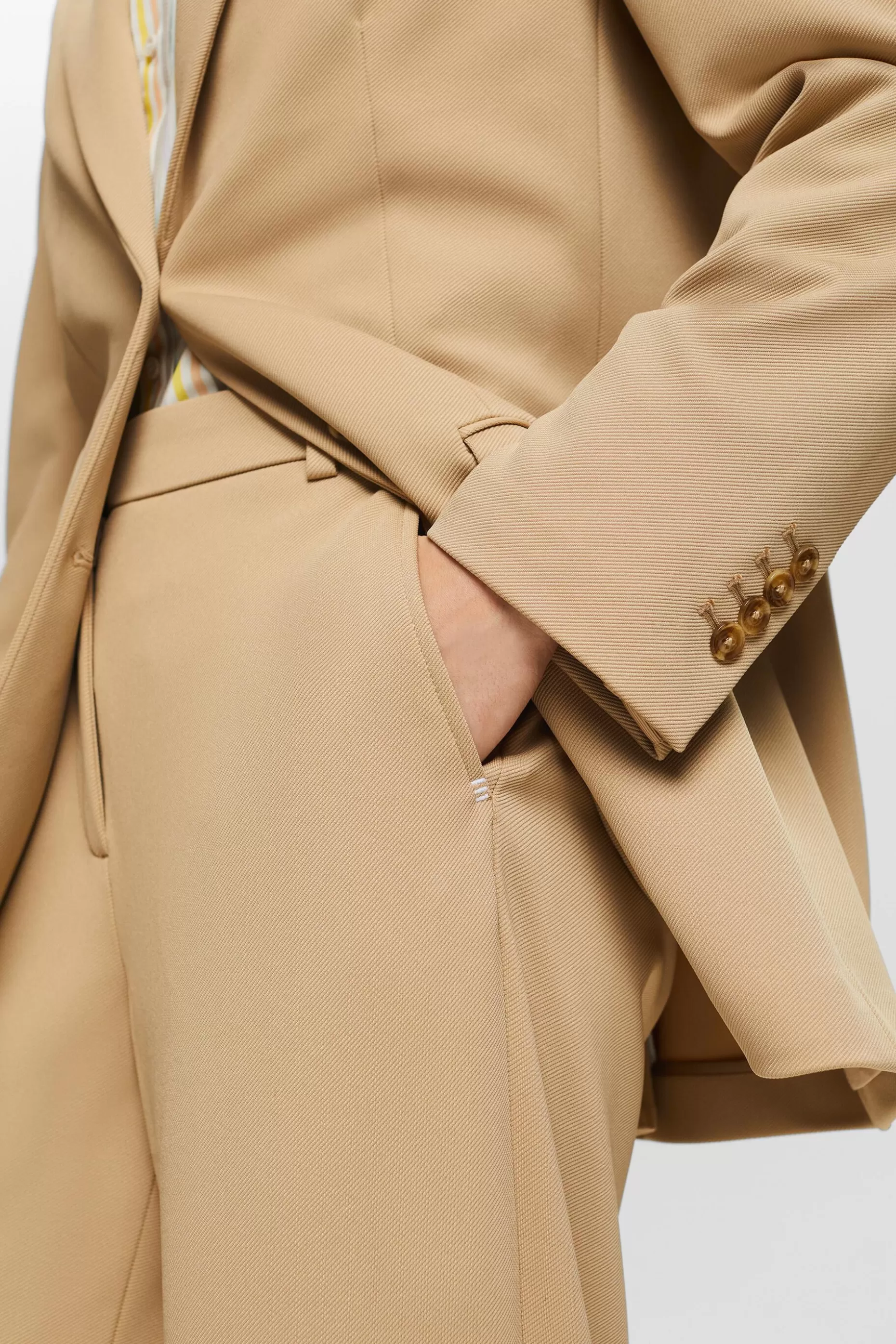 ESPRIT Unisex Wide Ponte Twill Pants at our Online Shop *Women Pants + Joggers