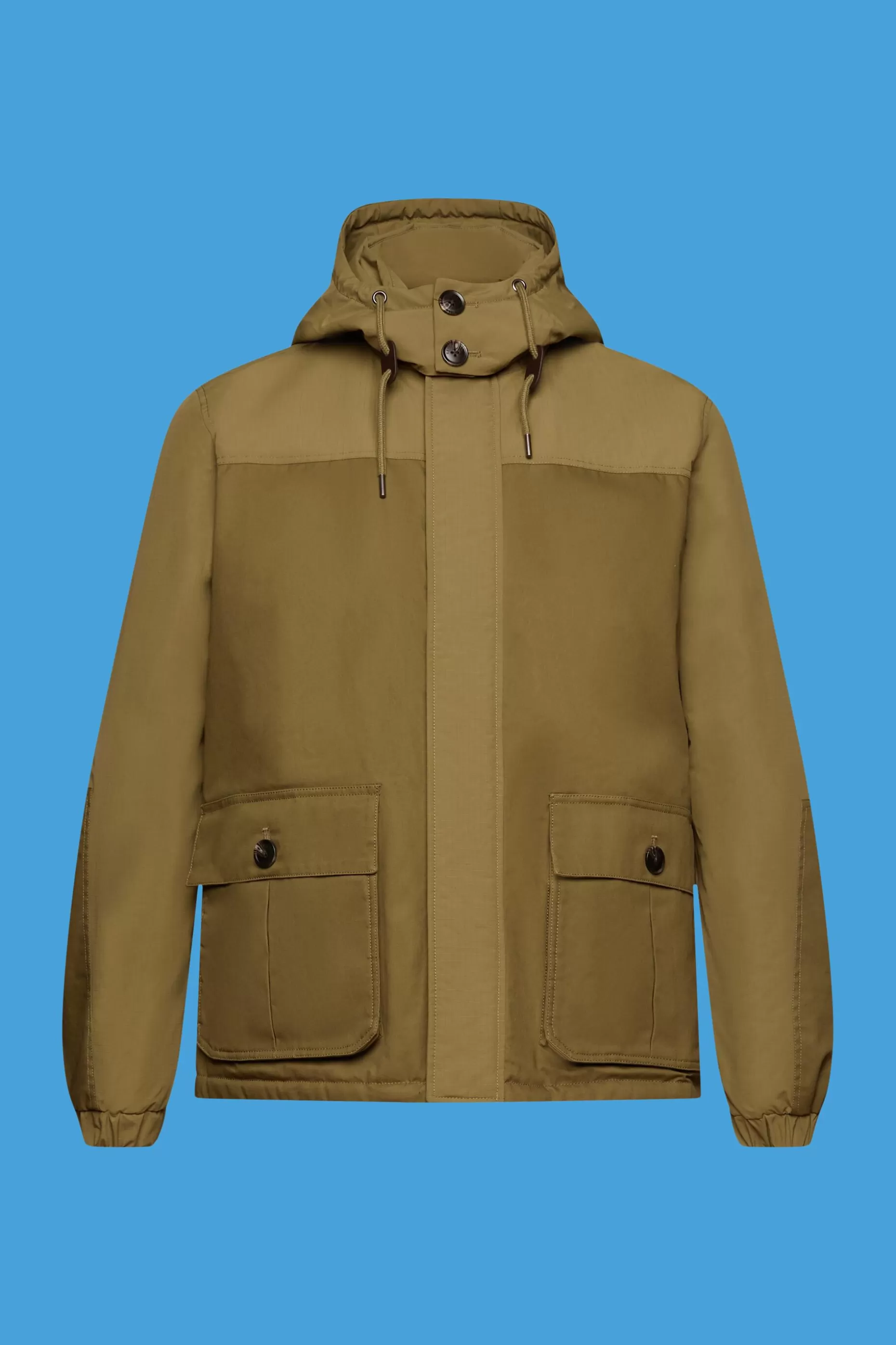 ESPRIT Utility jacket with detachable hood at our Online Shop *Men Jackets + Coats