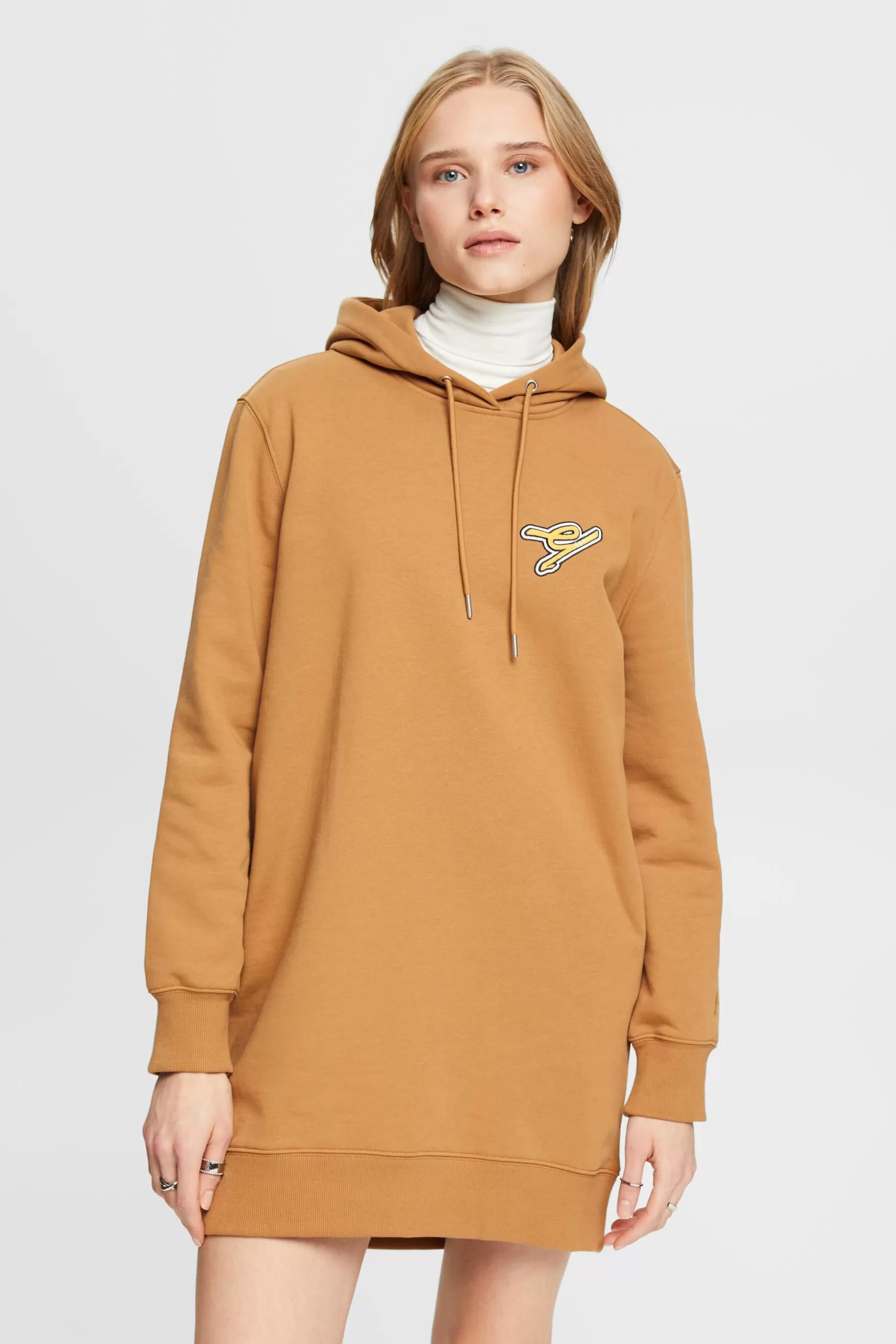 ESPRIT Varsity hooded dress at our Online Shop *Women Dresses + Jumpsuits