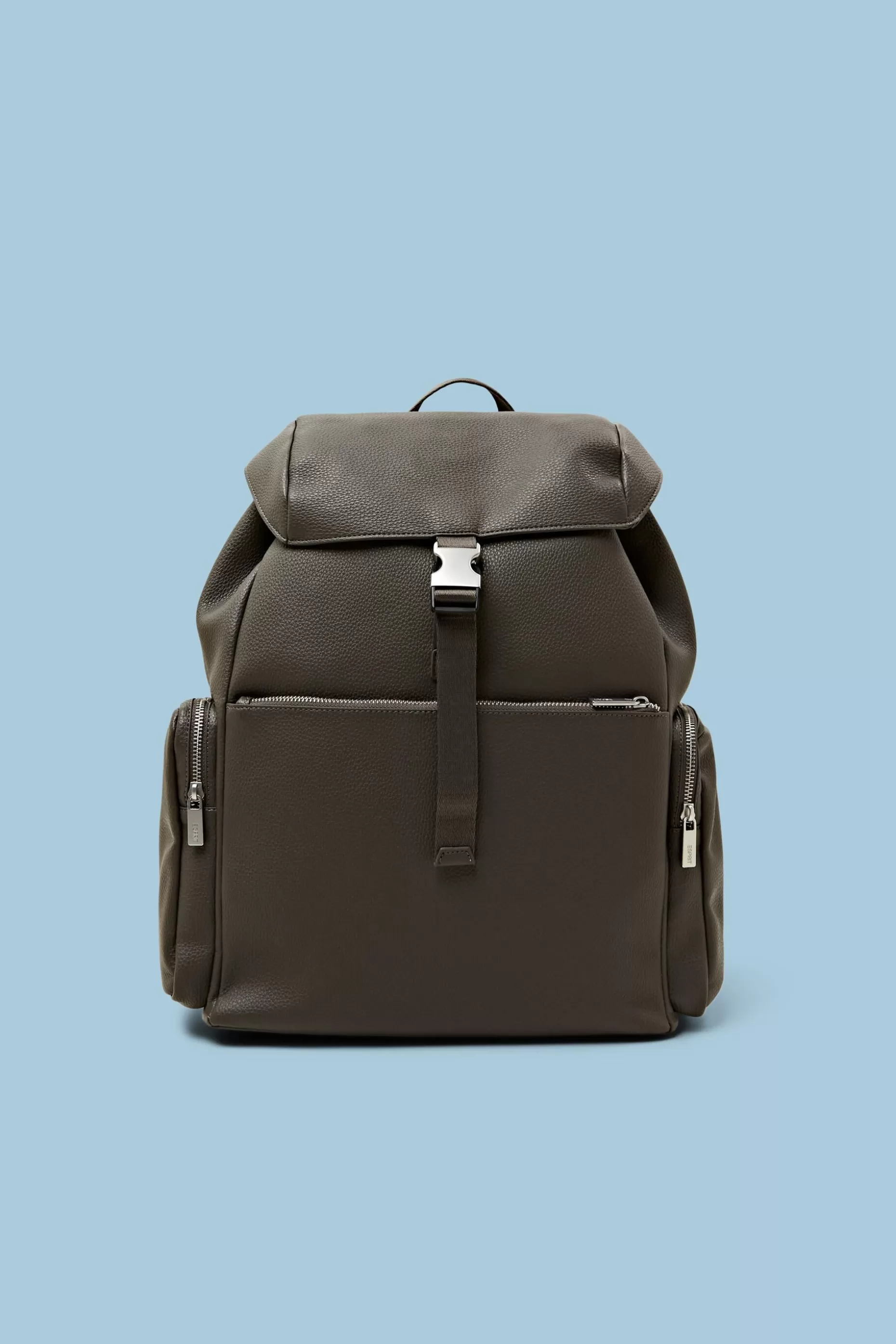 ESPRIT Vegan Leather Backpack at our Online Shop *Men Bags + Wallets