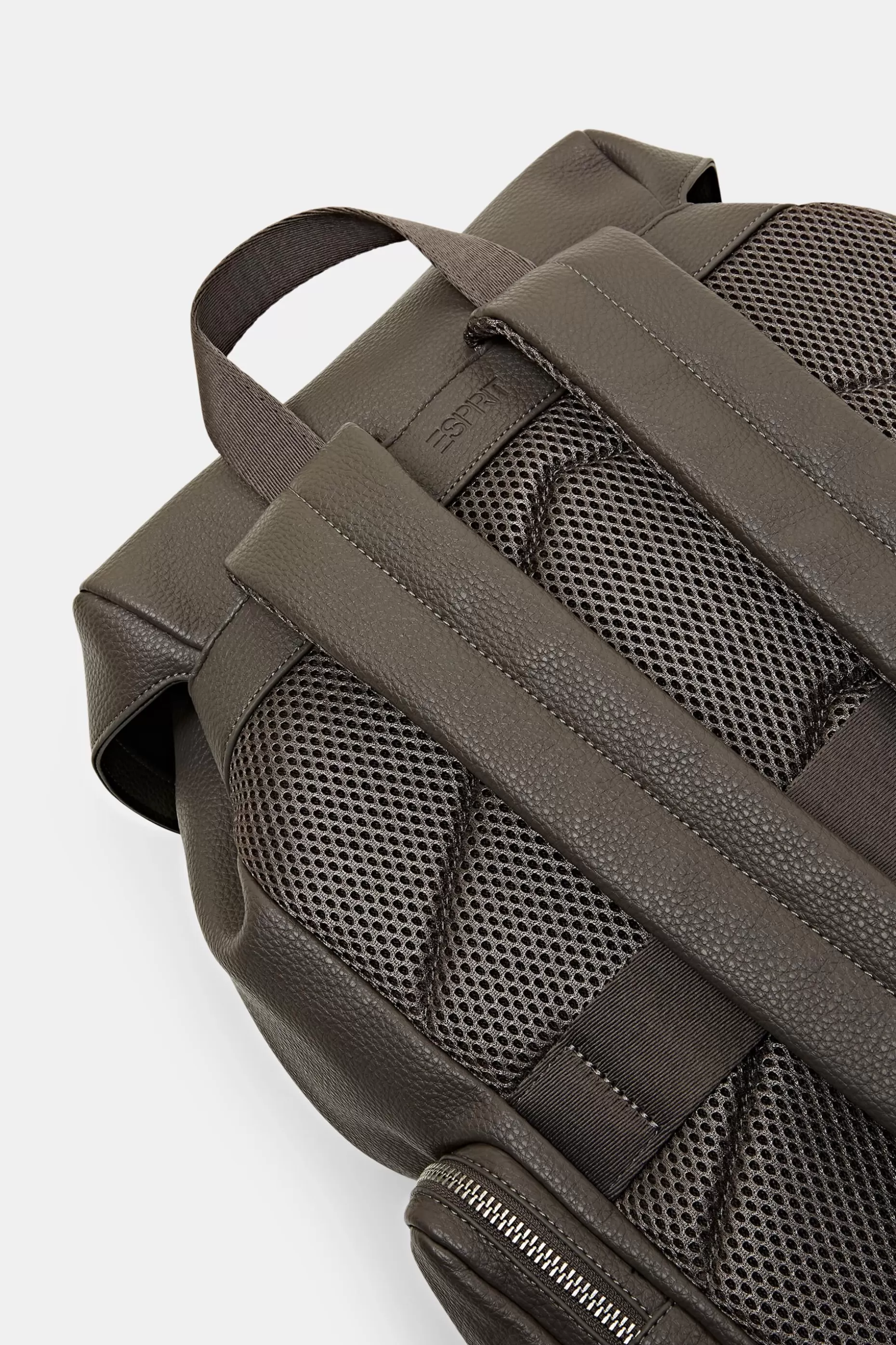 ESPRIT Vegan Leather Backpack at our Online Shop *Men Bags + Wallets