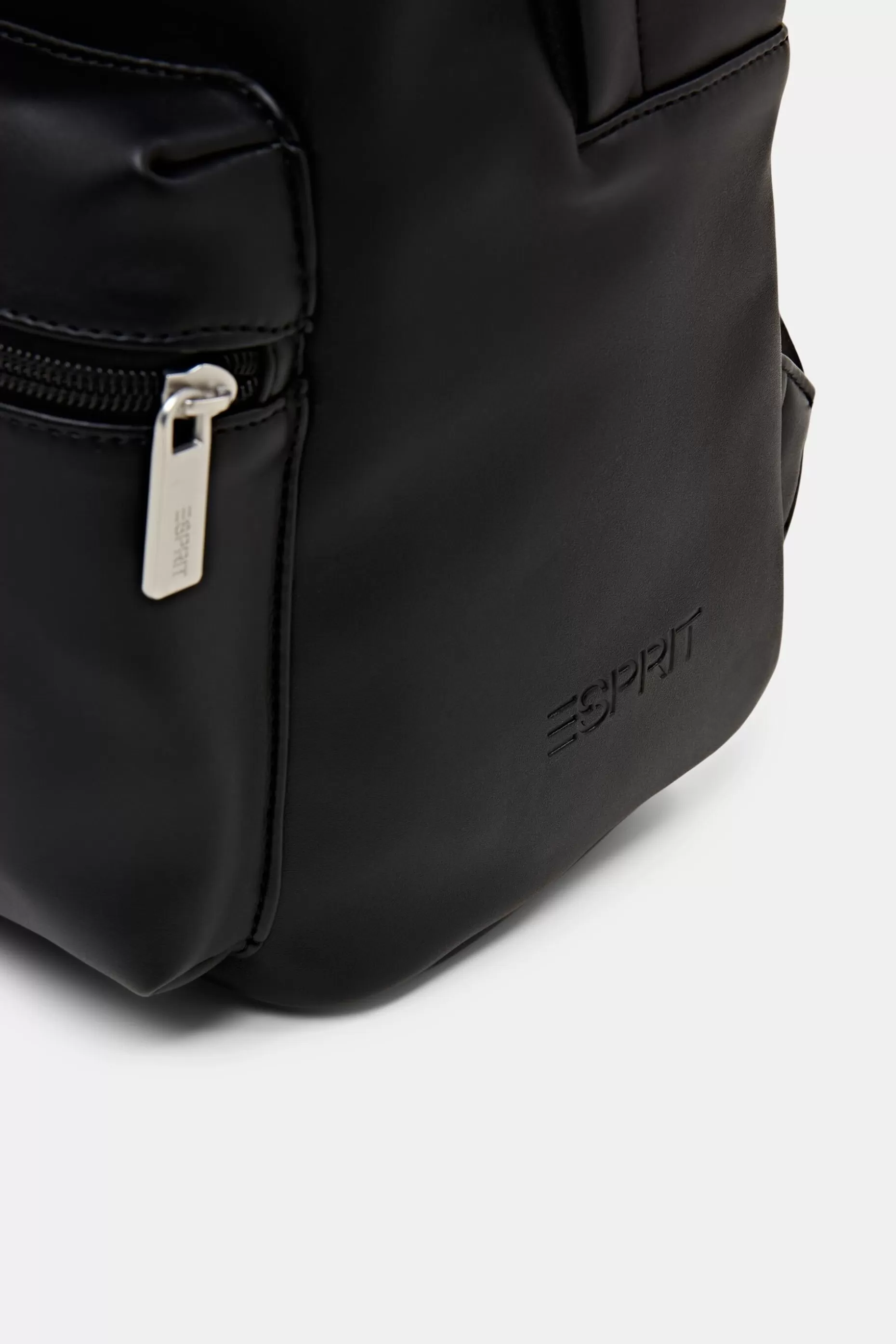 ESPRIT Vegan Leather Zip Pouch Backpack at our Online Shop *Men Bags + Wallets
